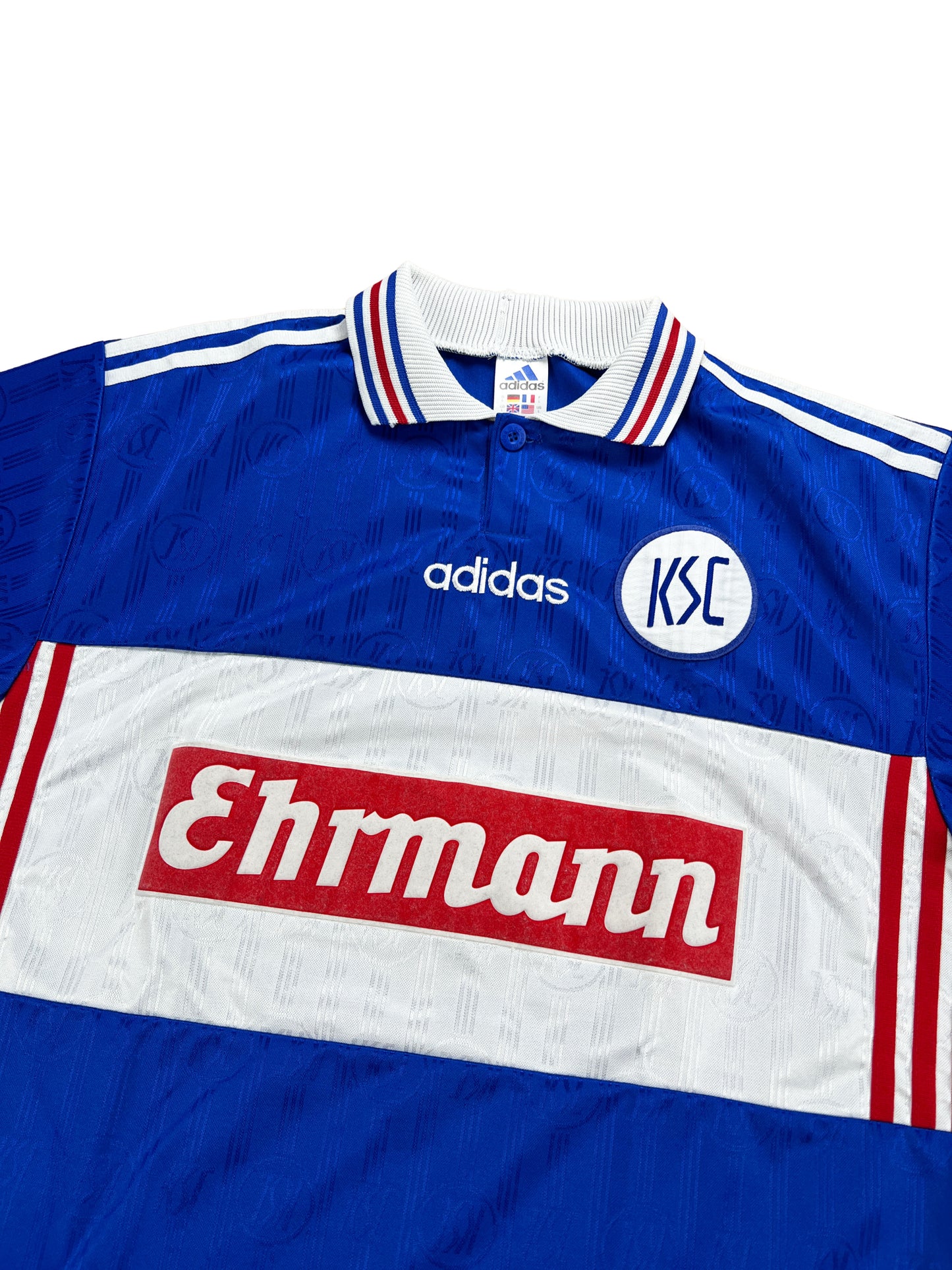 Karlsruher SC 1997-98 Auswärts Trikot L adidas