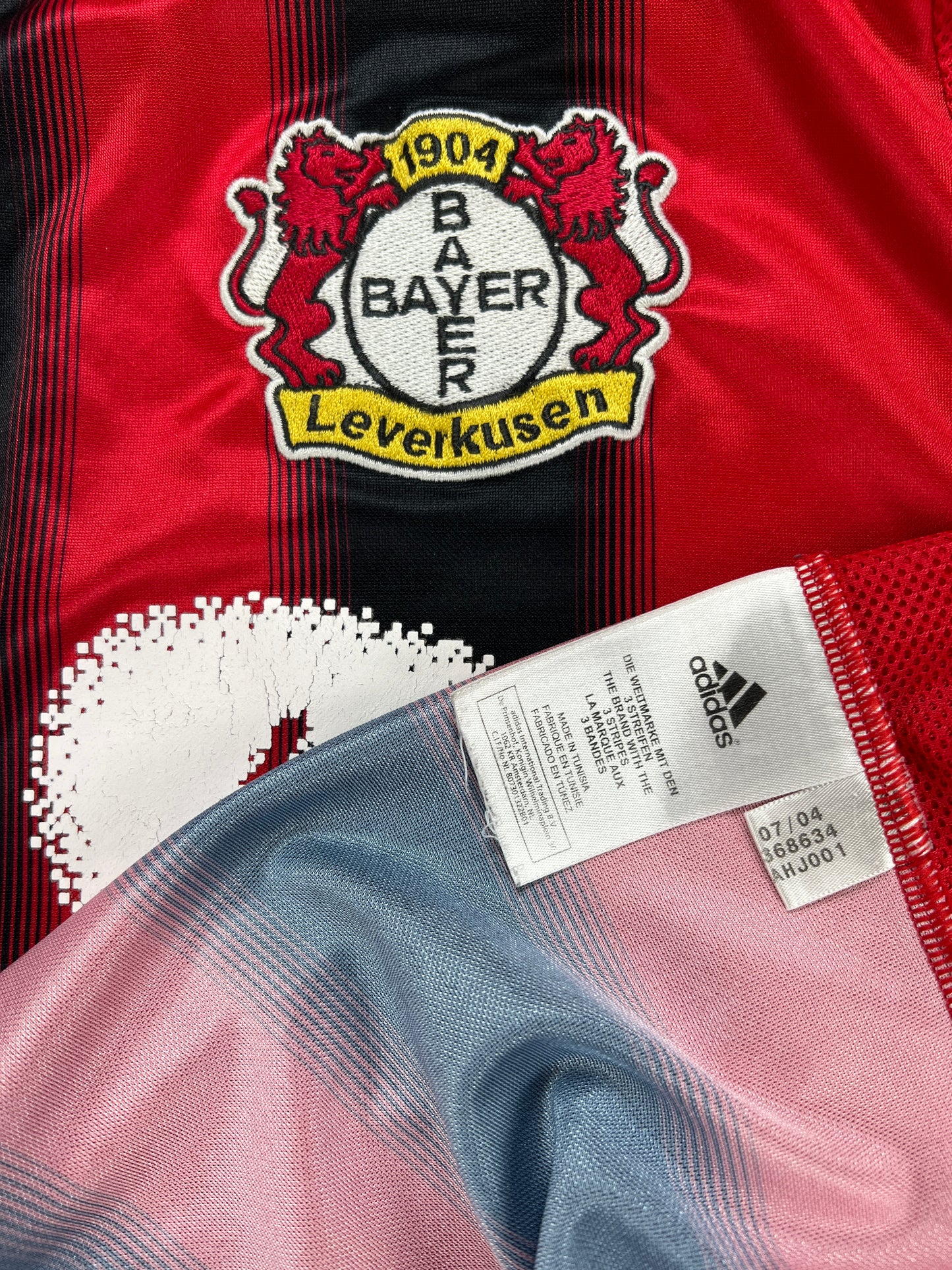 Bayer 04 Leverkusen 2004-06 Heim Trikot XL adidas
