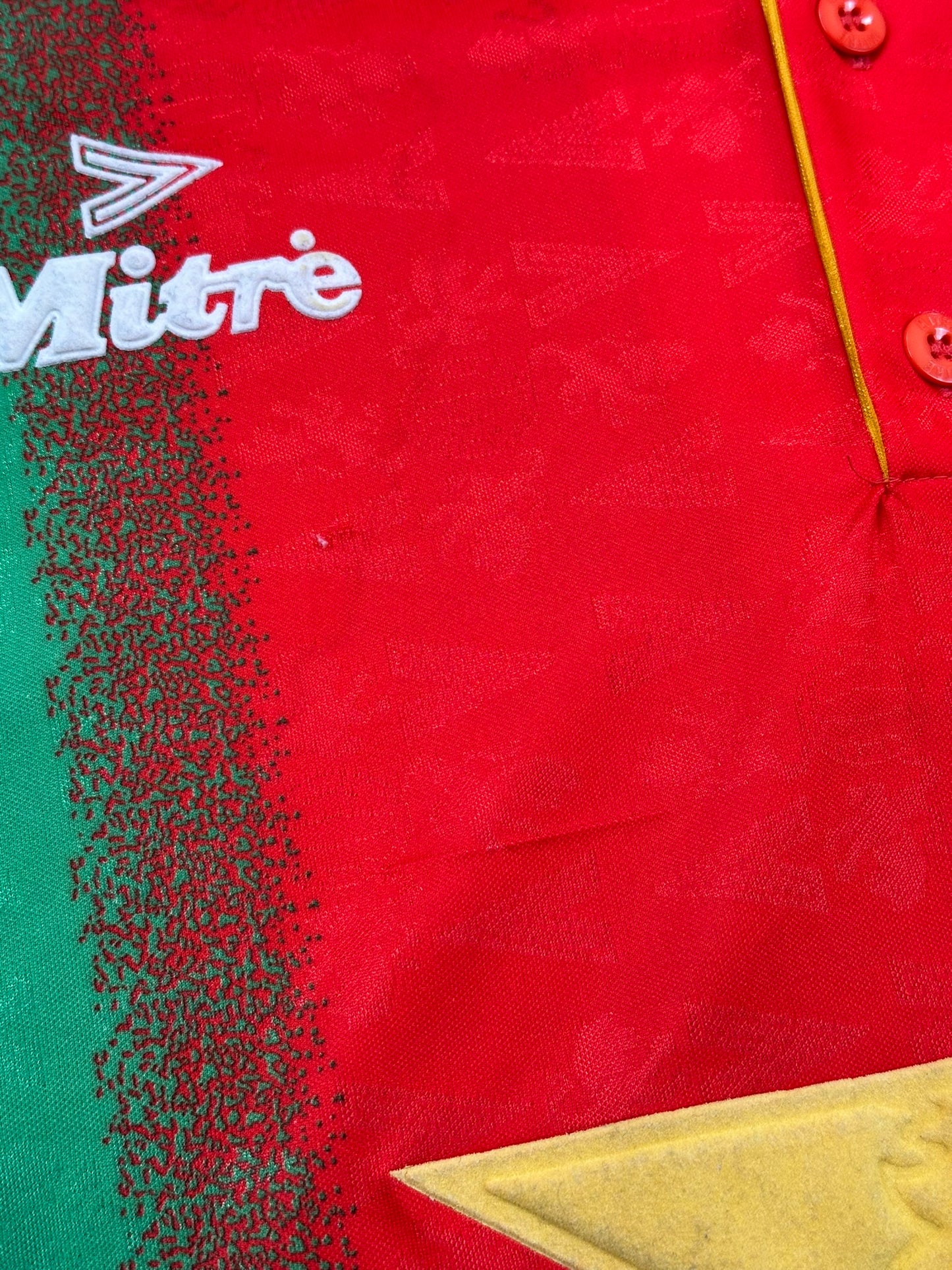 Kamerun 1994-95 Heim Trikot L mitre