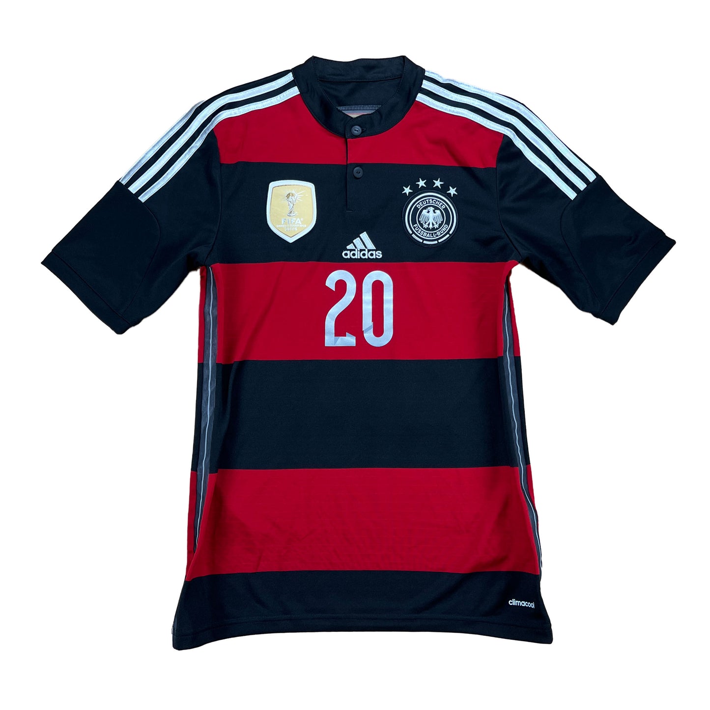 Deutschland 2014 "Boateng" Auswärts Trikot S adidas DFB