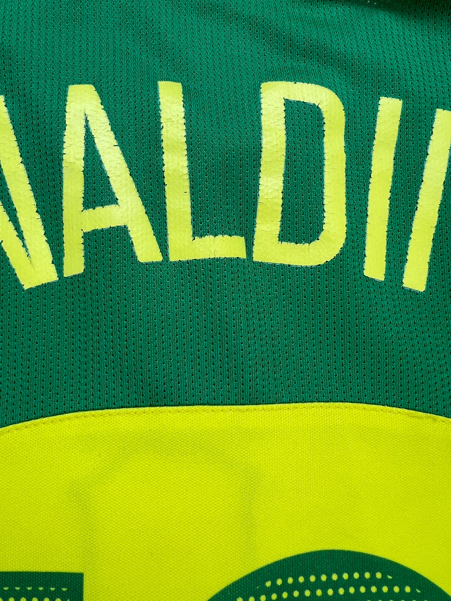 Brasilien 2004-06 "Ronaldinho" Heim Trikot M Nike