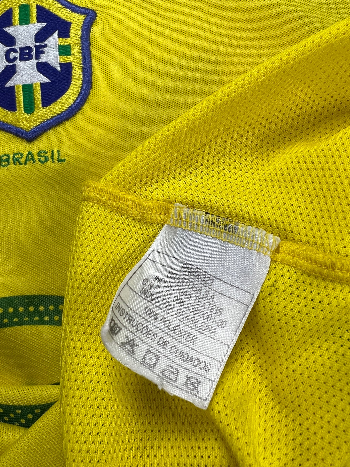 Brasilien 2004-06 "Ronaldinho" Heim Trikot M Nike