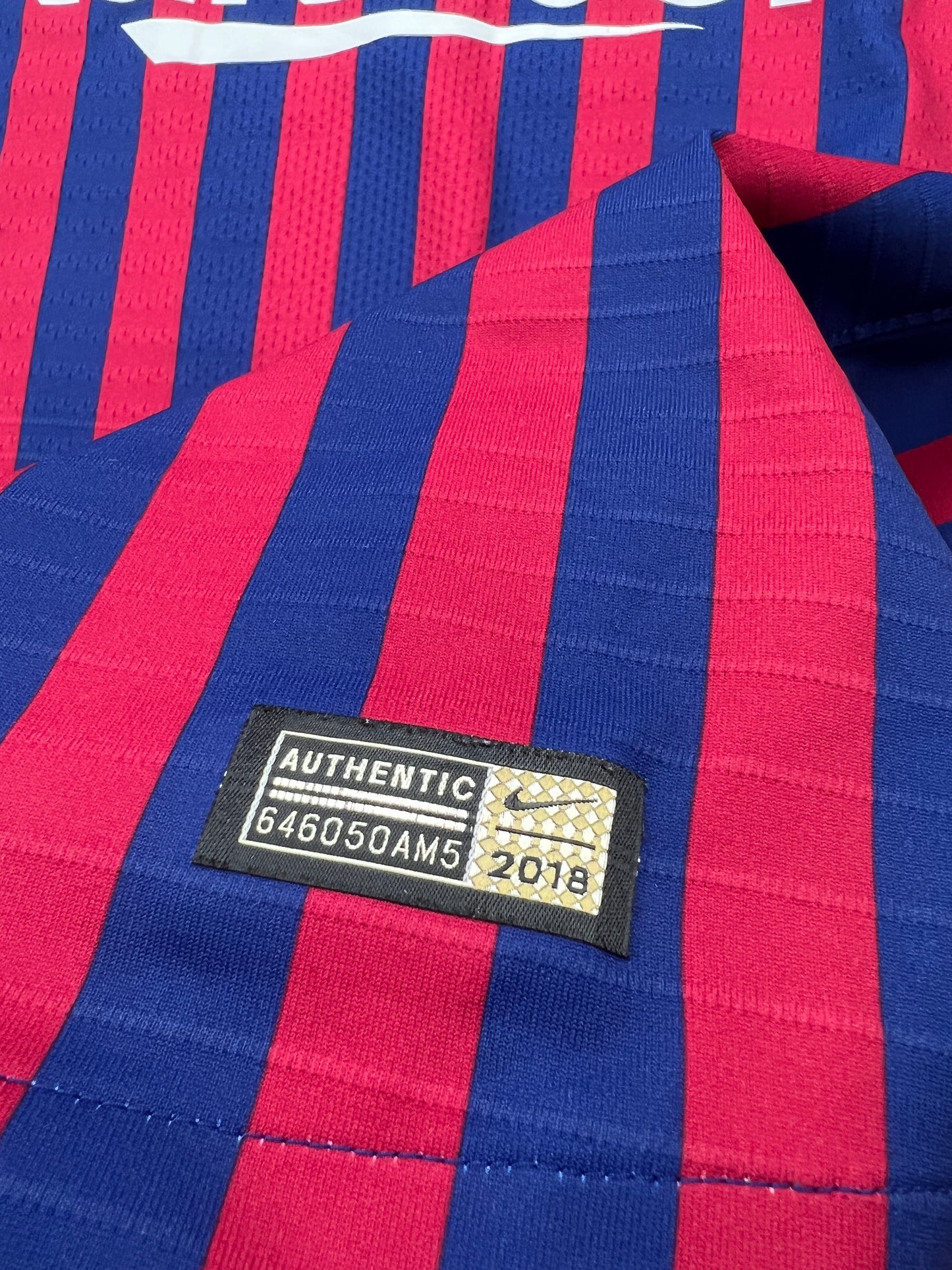 Barcelona 2018-19 "Messi" Heim Trikot S Nike Vaporknit
