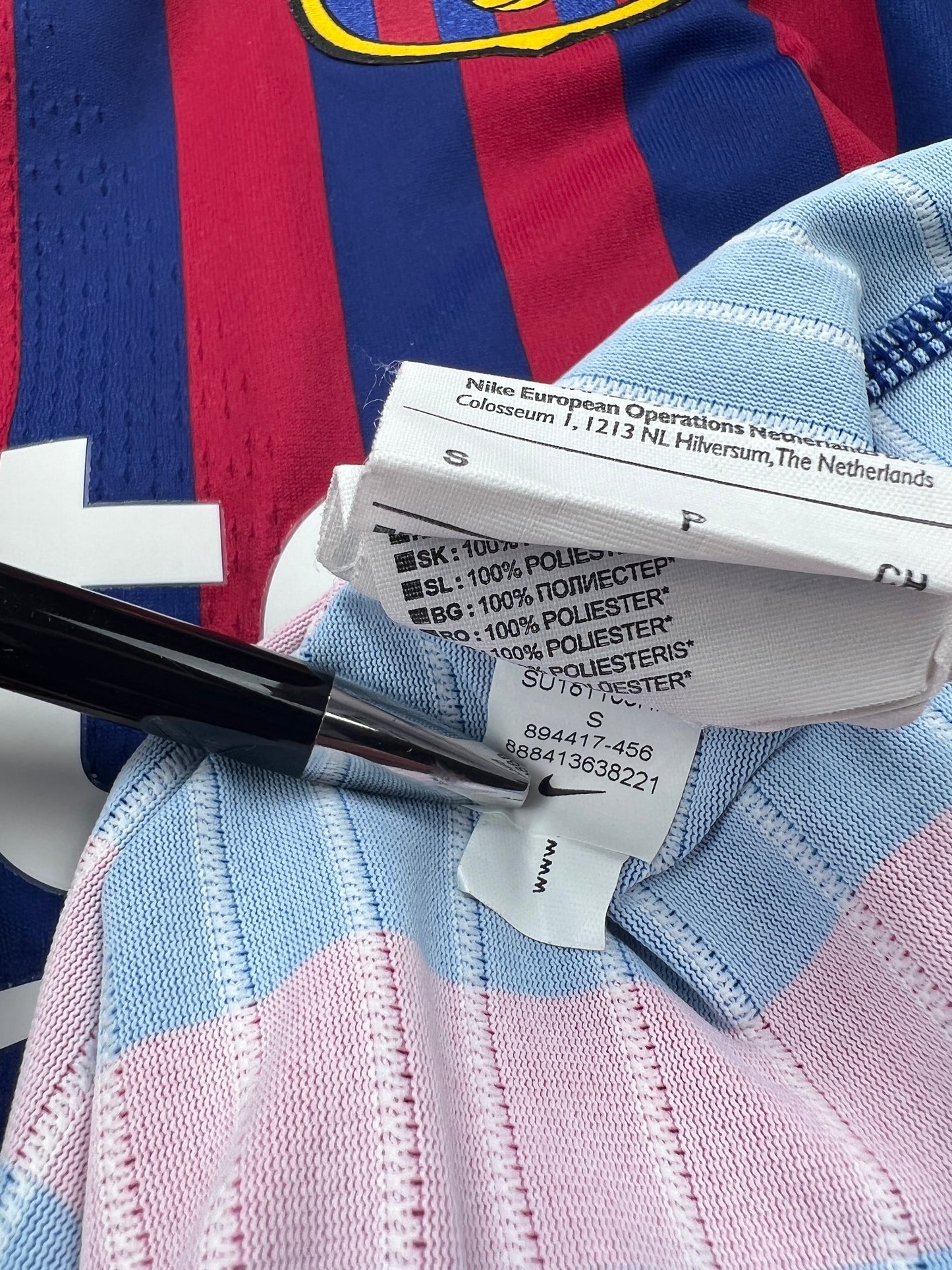 Barcelona 2018-19 "Messi" Heim Trikot S Nike Vaporknit