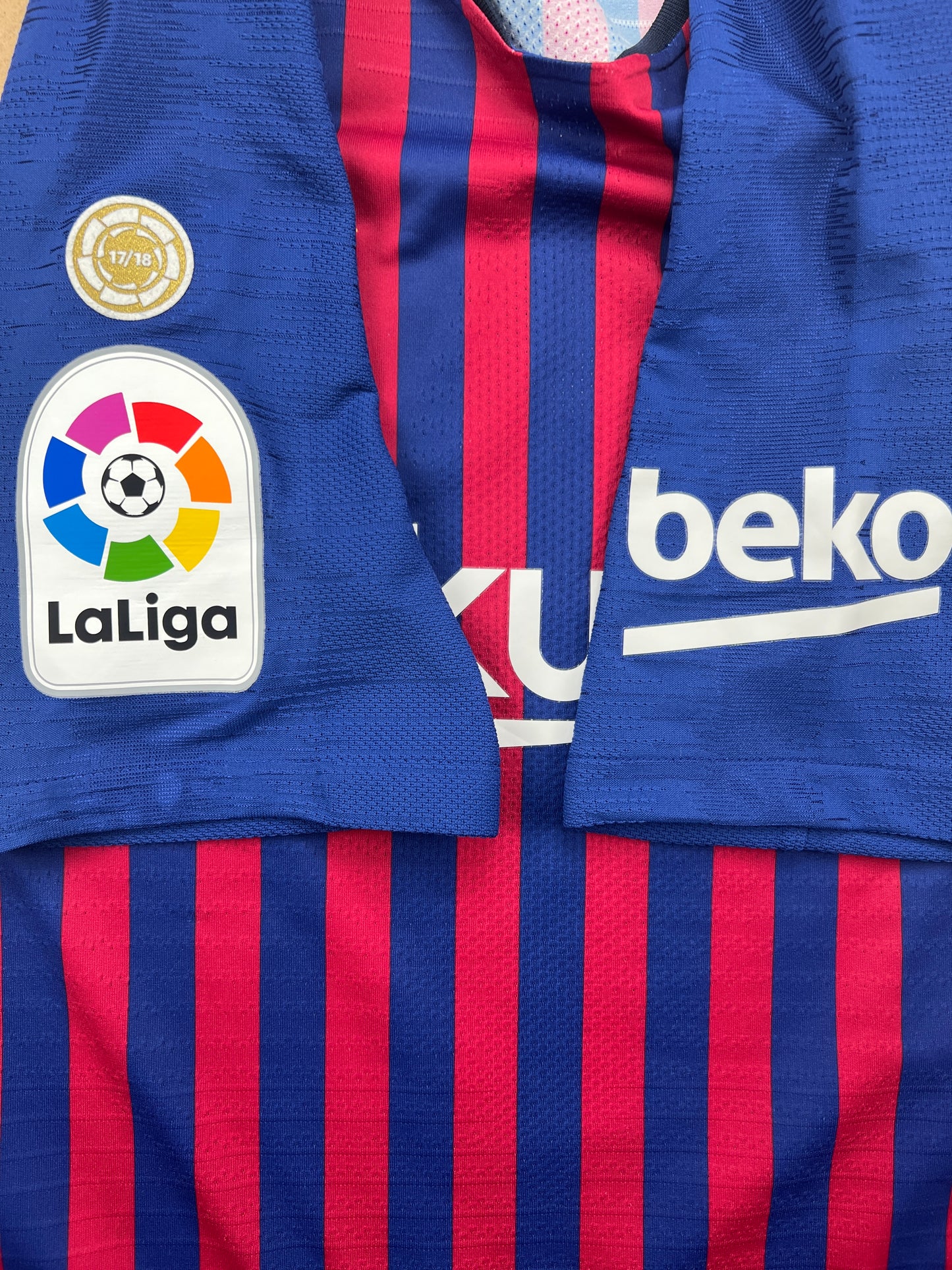 Barcelona 2018-19 "Messi" Heim Trikot S Nike Vaporknit