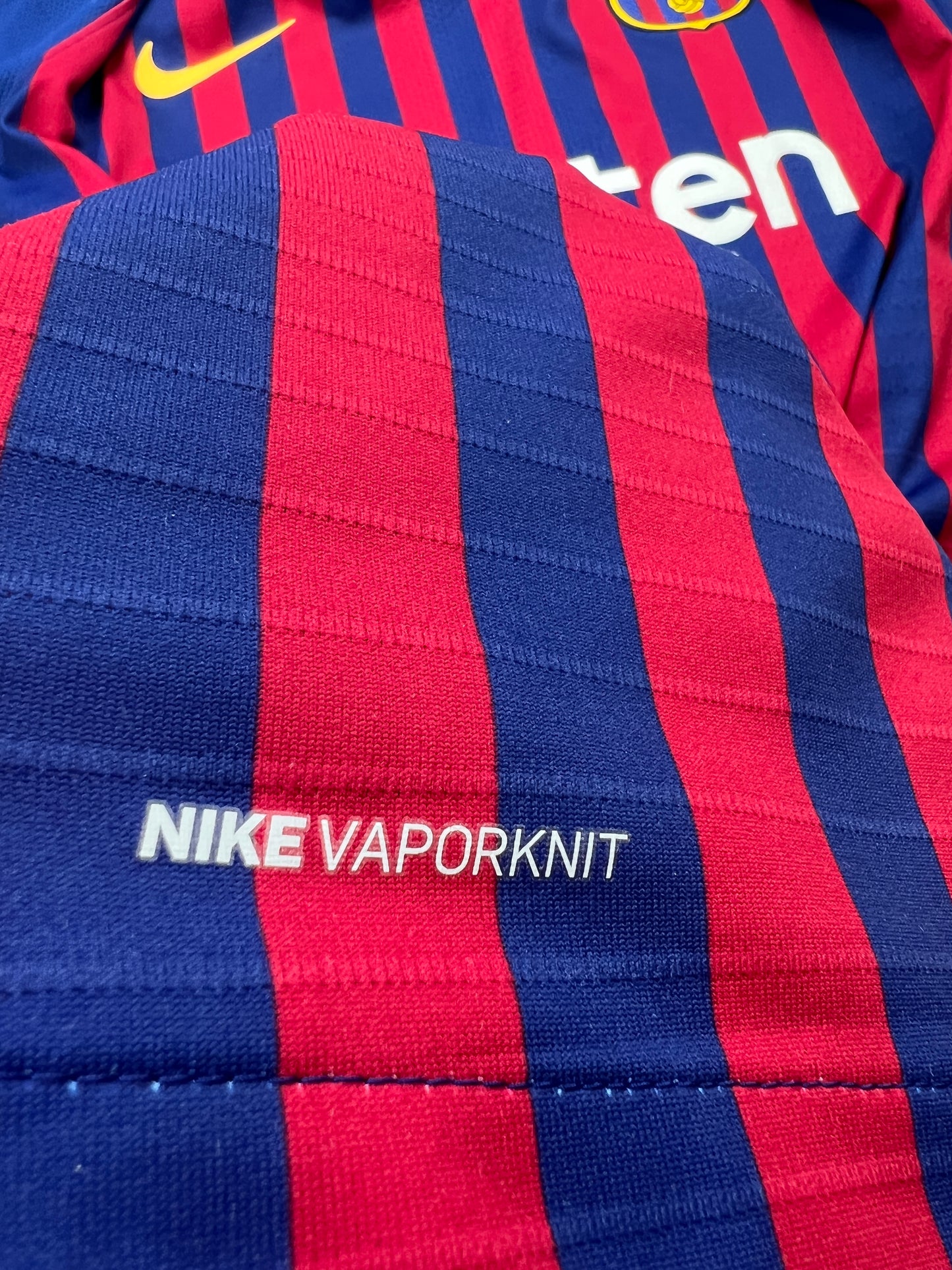 Barcelona 2018-19 "Messi" Heim Trikot S Nike Vaporknit