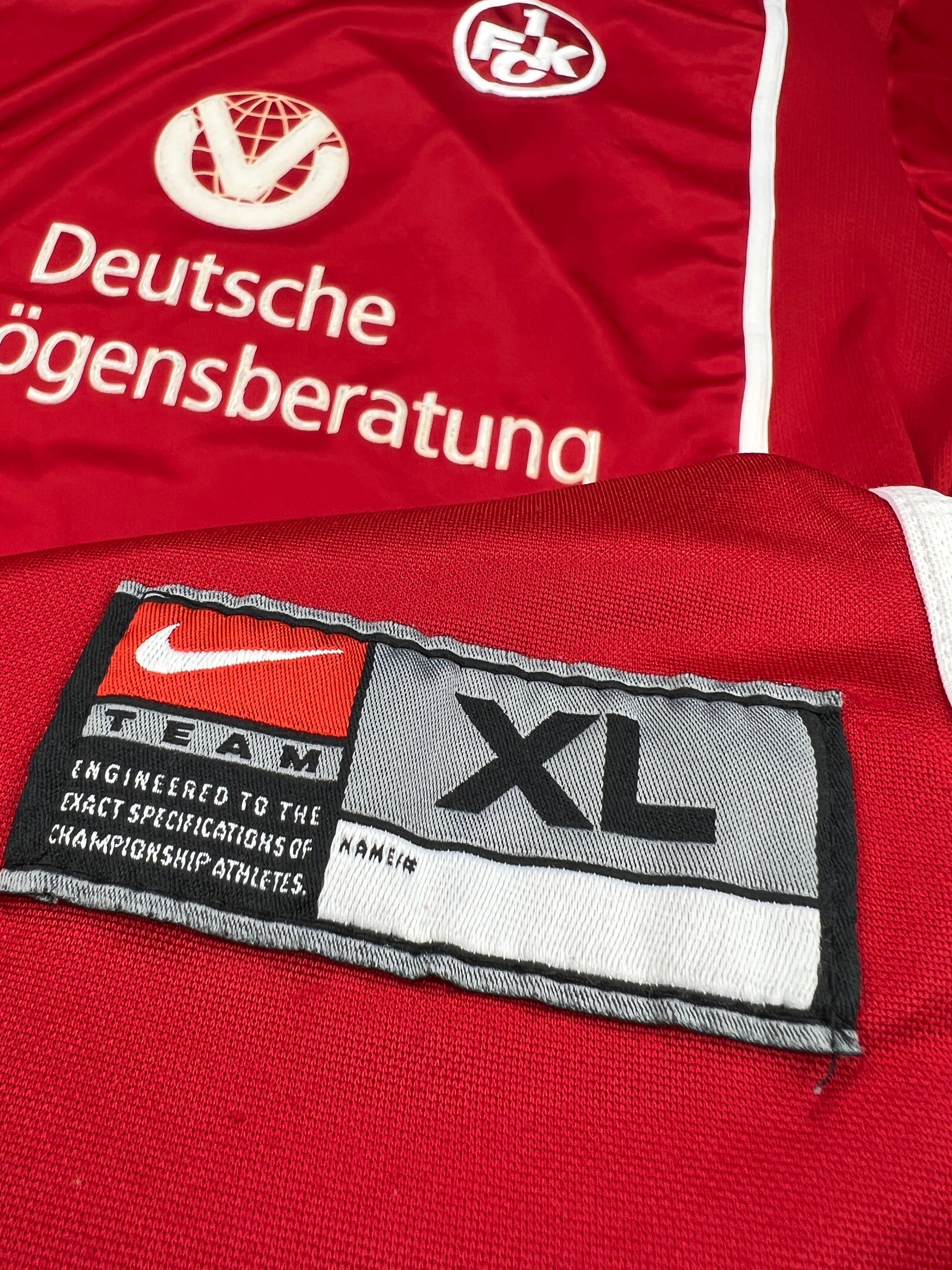 1.FC Kaiserslautern 1999-00 Heim Trikot XL nike