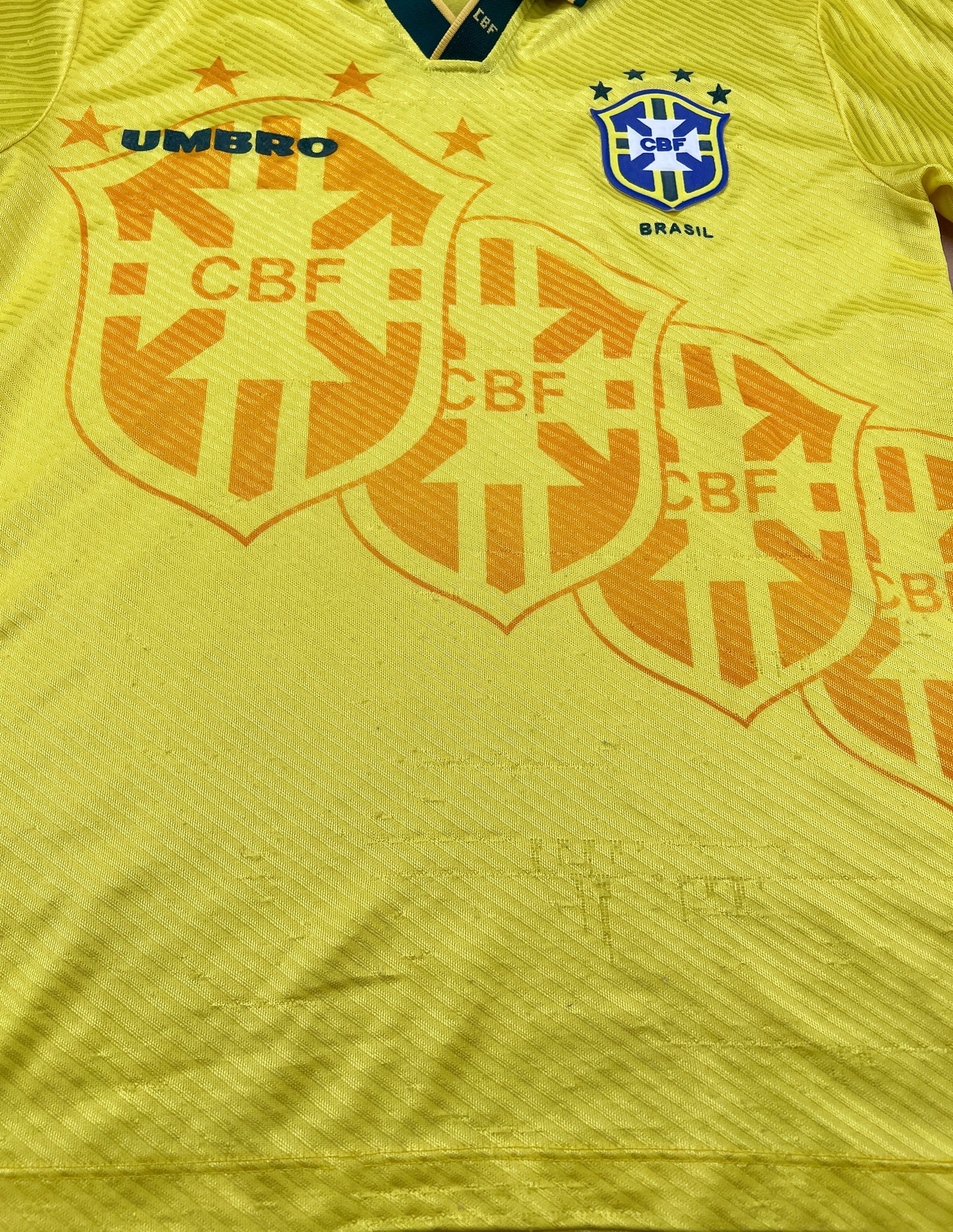 Brasilien 1994 Heim Trikot S umbro
