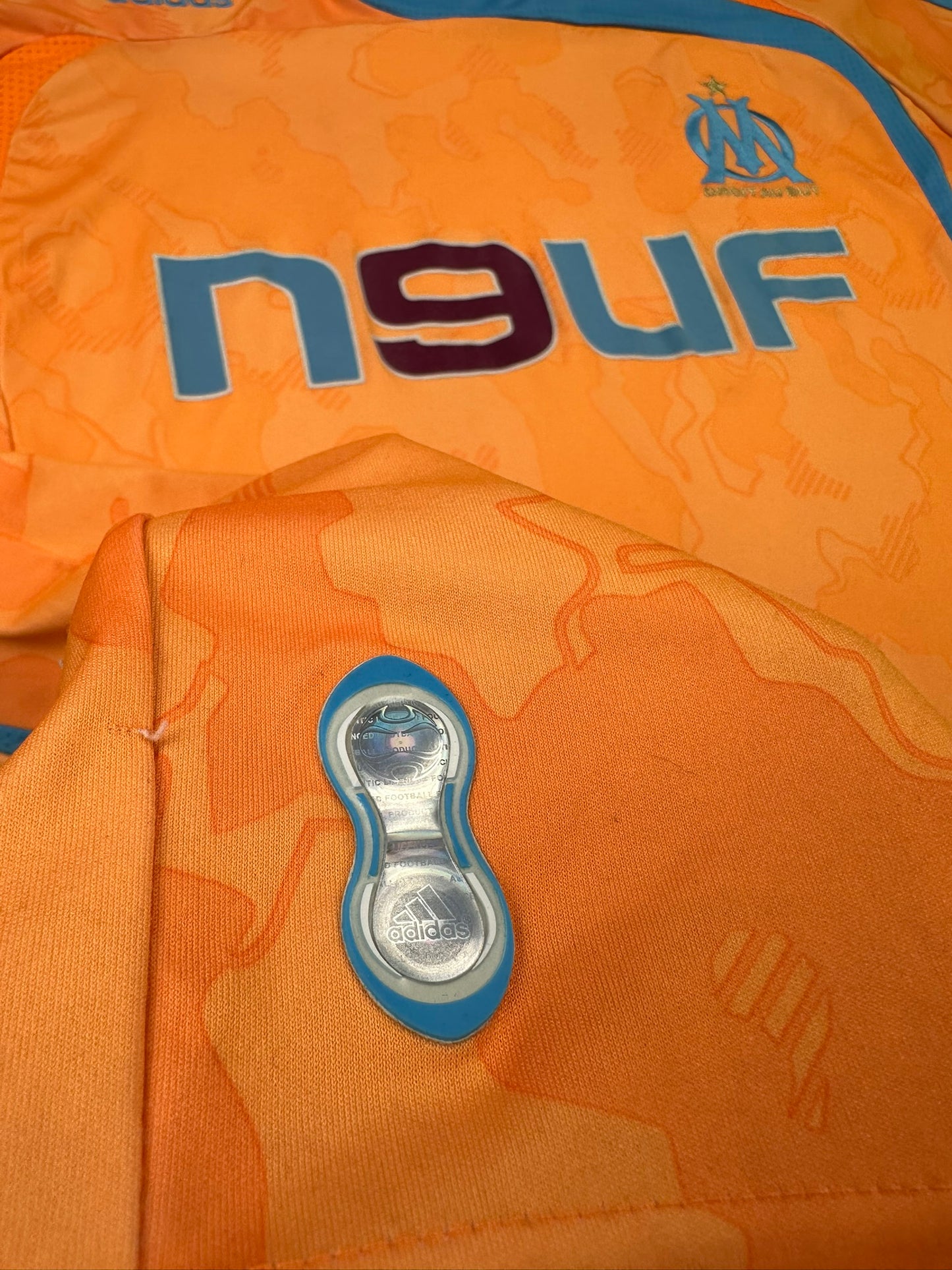 Olympique Marseille 2007-08 Ausweich Trikot L adidas