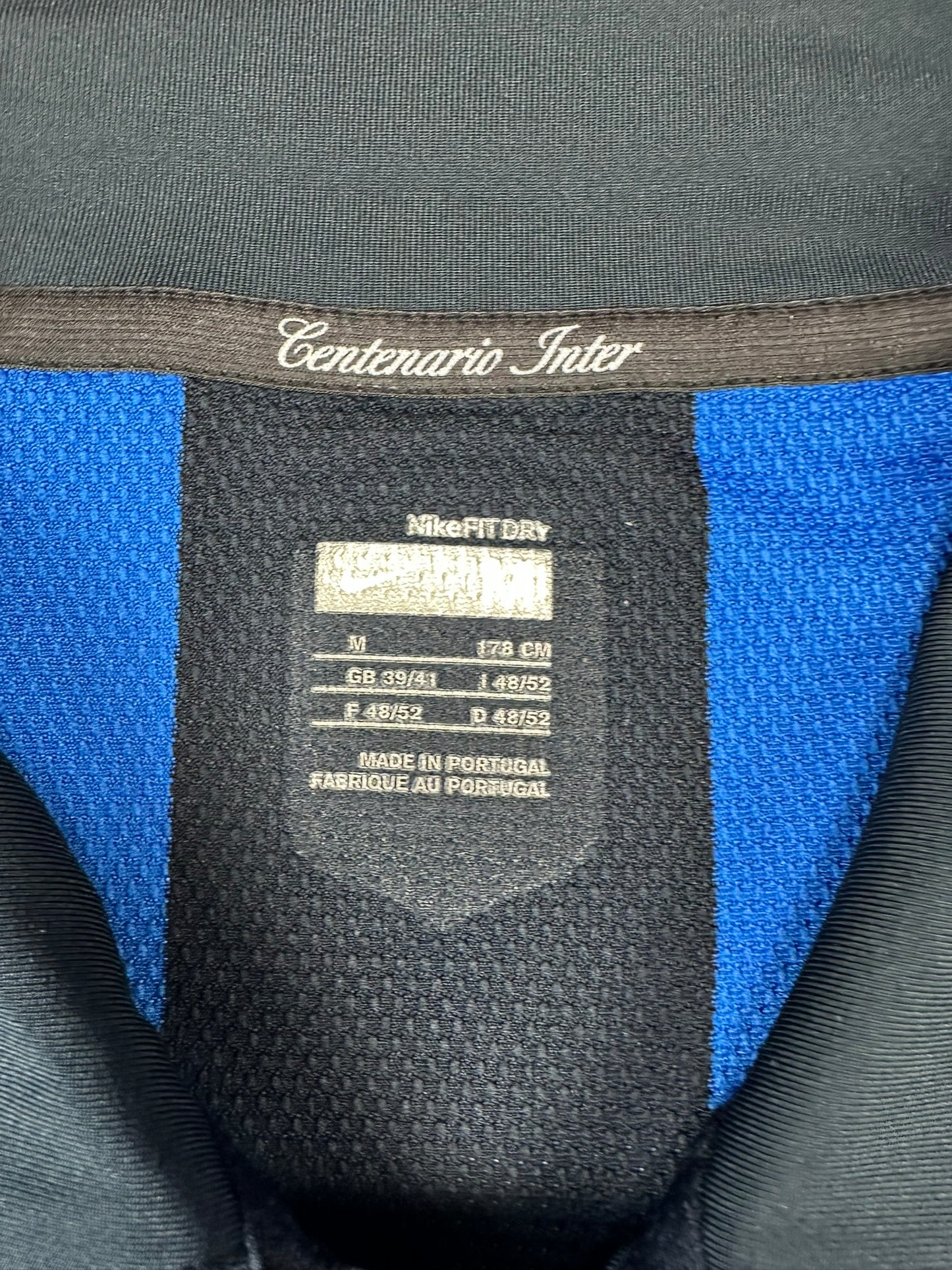 Inter 2007-08 "Ibrahimovic" Heim Trikot M nike *100 Jahre*