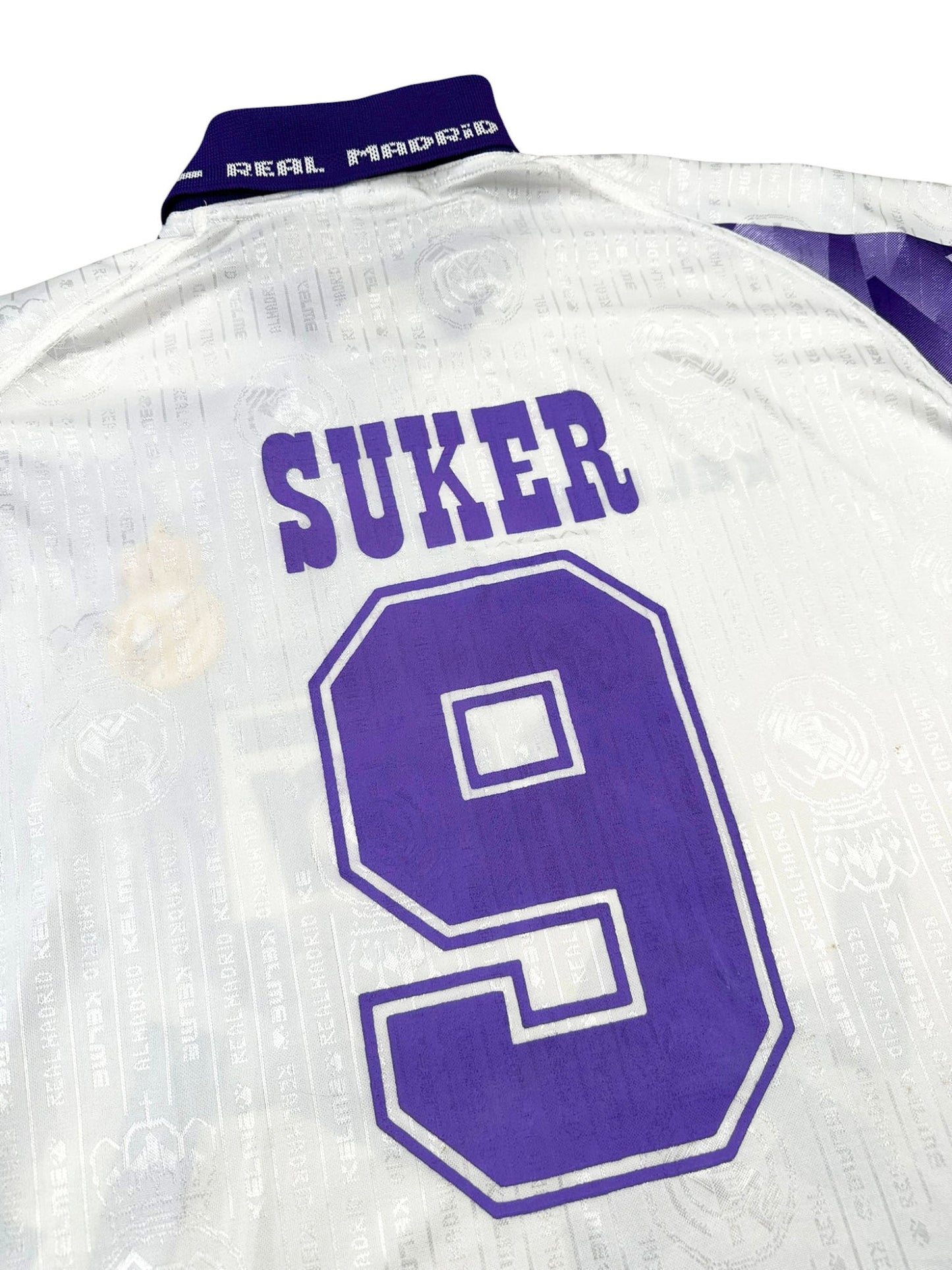 Real Madrid 1996-97 "Šuker" Ausweich Trikot XL KELME