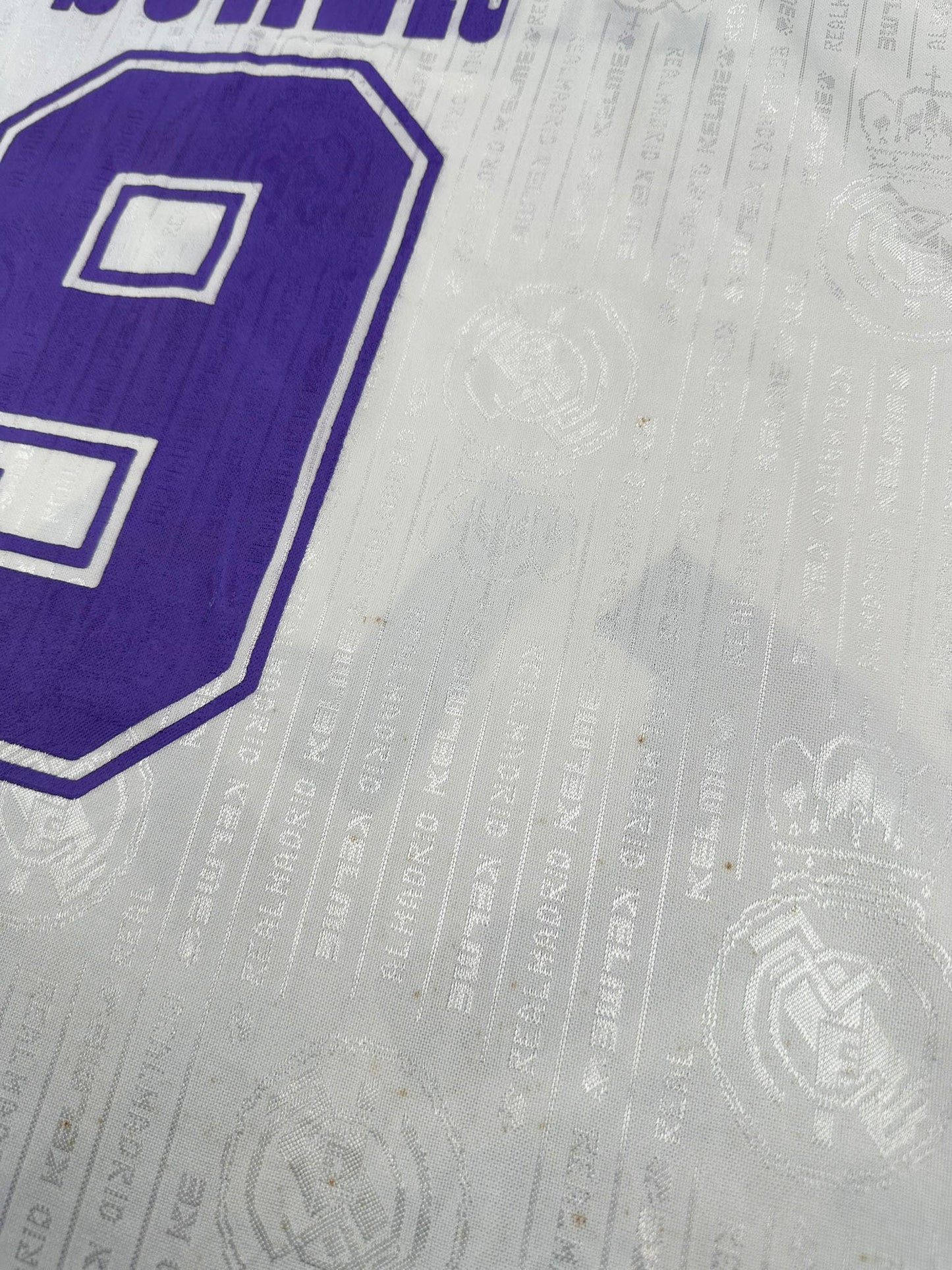 Real Madrid 1996-97 "Šuker" Ausweich Trikot XL KELME