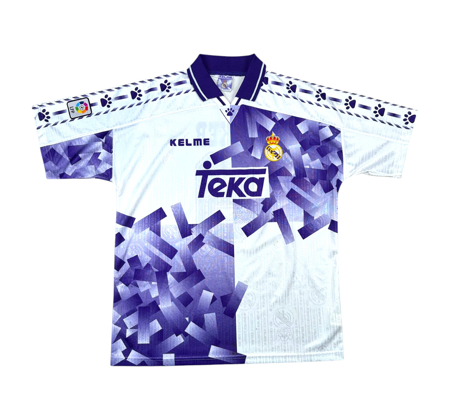 Real Madrid 1996-97 "Šuker" Ausweich Trikot XL KELME