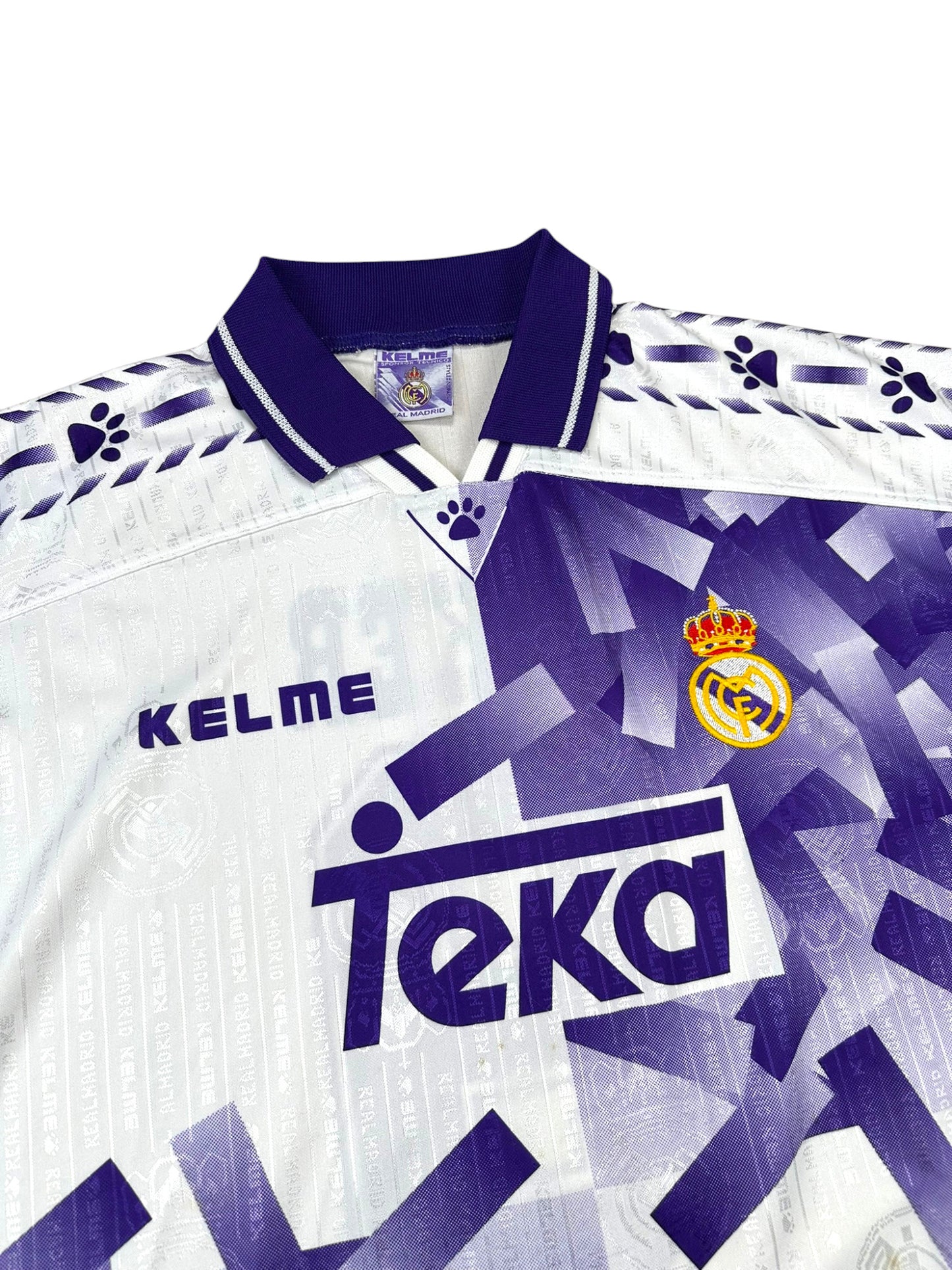 Real Madrid 1996-97 "Šuker" Ausweich Trikot XL KELME