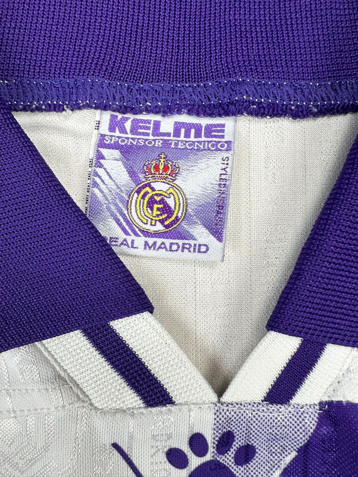 Real Madrid 1996-97 "Šuker" Ausweich Trikot XL KELME