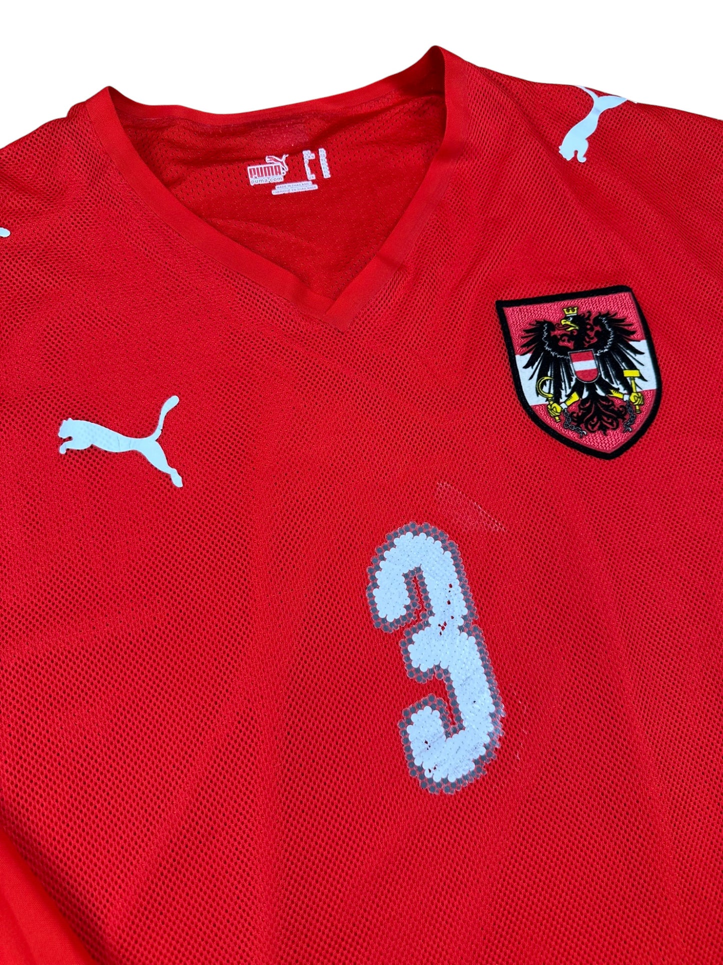 Österreich 2008-10 "Stranzl" Heim Trikot XL puma *Spielertrikot*