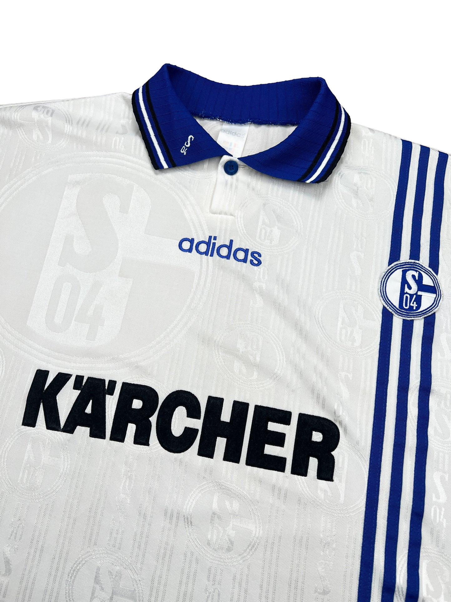 Schalke 04 1996-97 Auswärts Trikot XXL adidas EUROFIGHTER