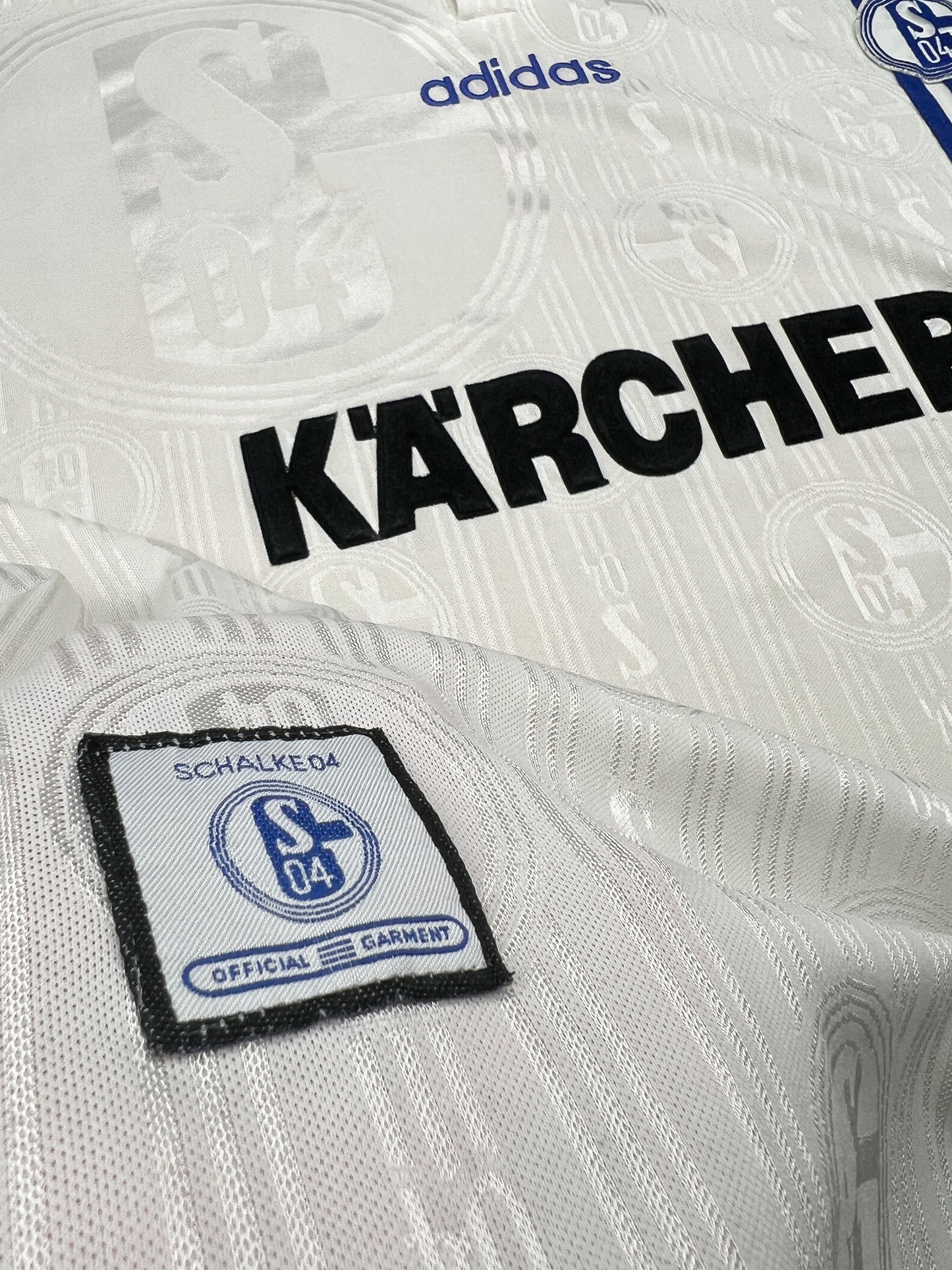 Schalke 04 1996-97 Auswärts Trikot XXL adidas EUROFIGHTER