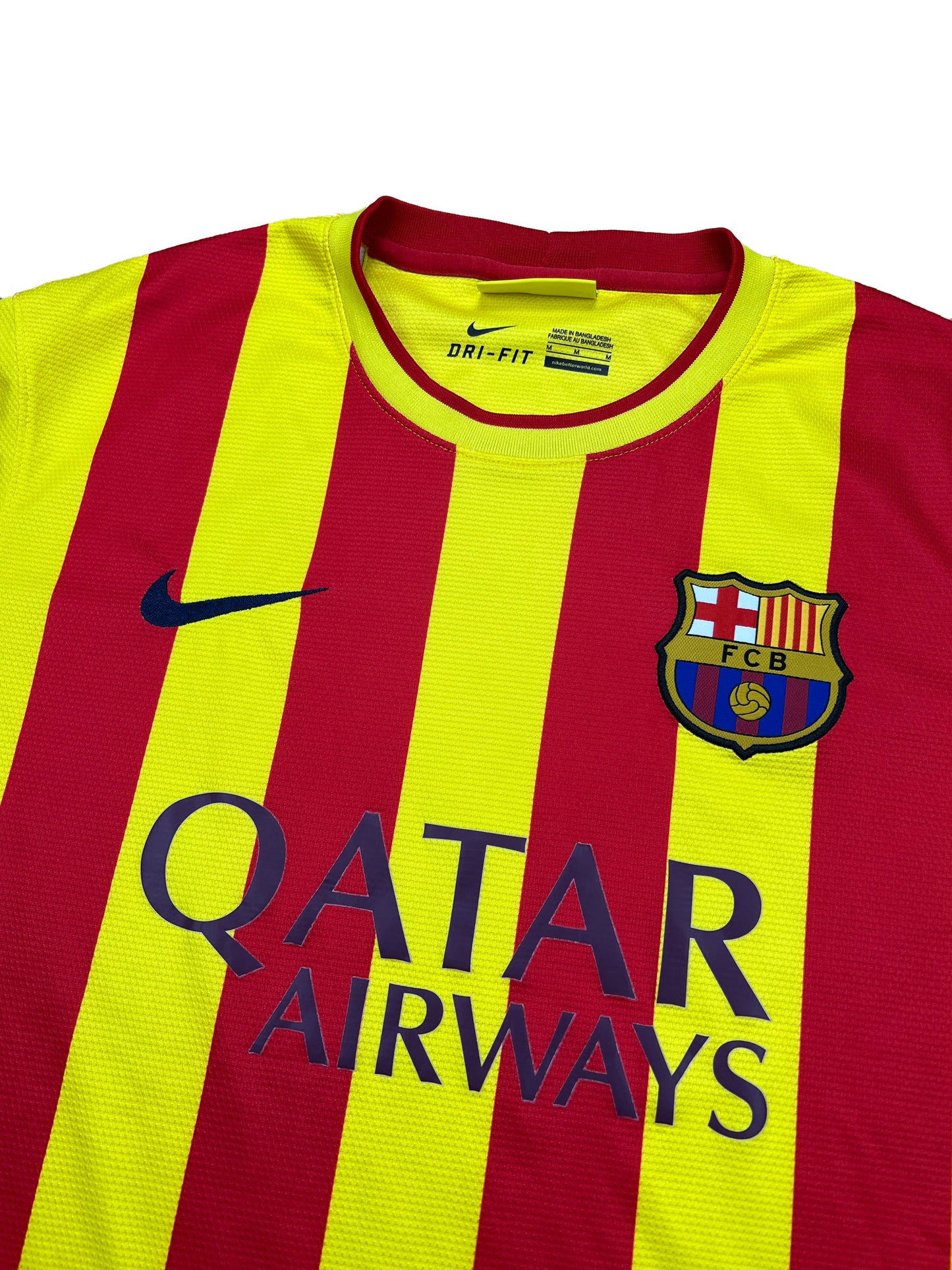 Barcelona 2013-14 Auswärts Trikot M nike