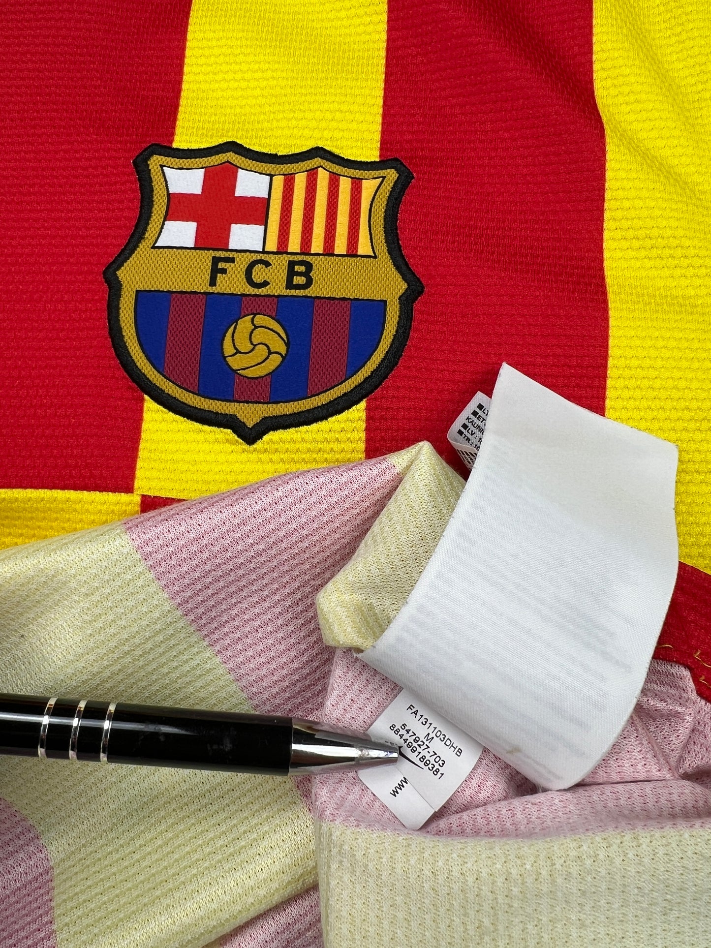 Barcelona 2013-14 Auswärts Trikot M nike
