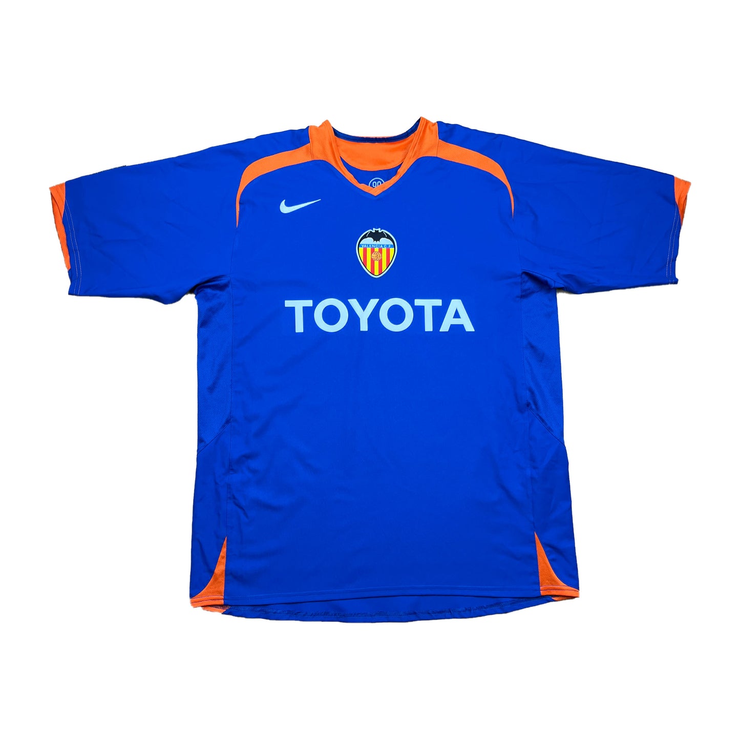Valencia CF 2005-06 "Aimar" Auswärts Trikot L nike total 90