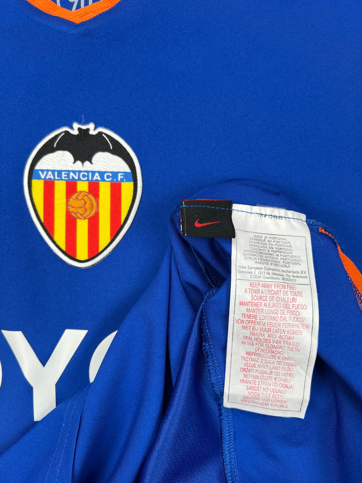 Valencia CF 2005-06 "Aimar" Auswärts Trikot L nike total 90