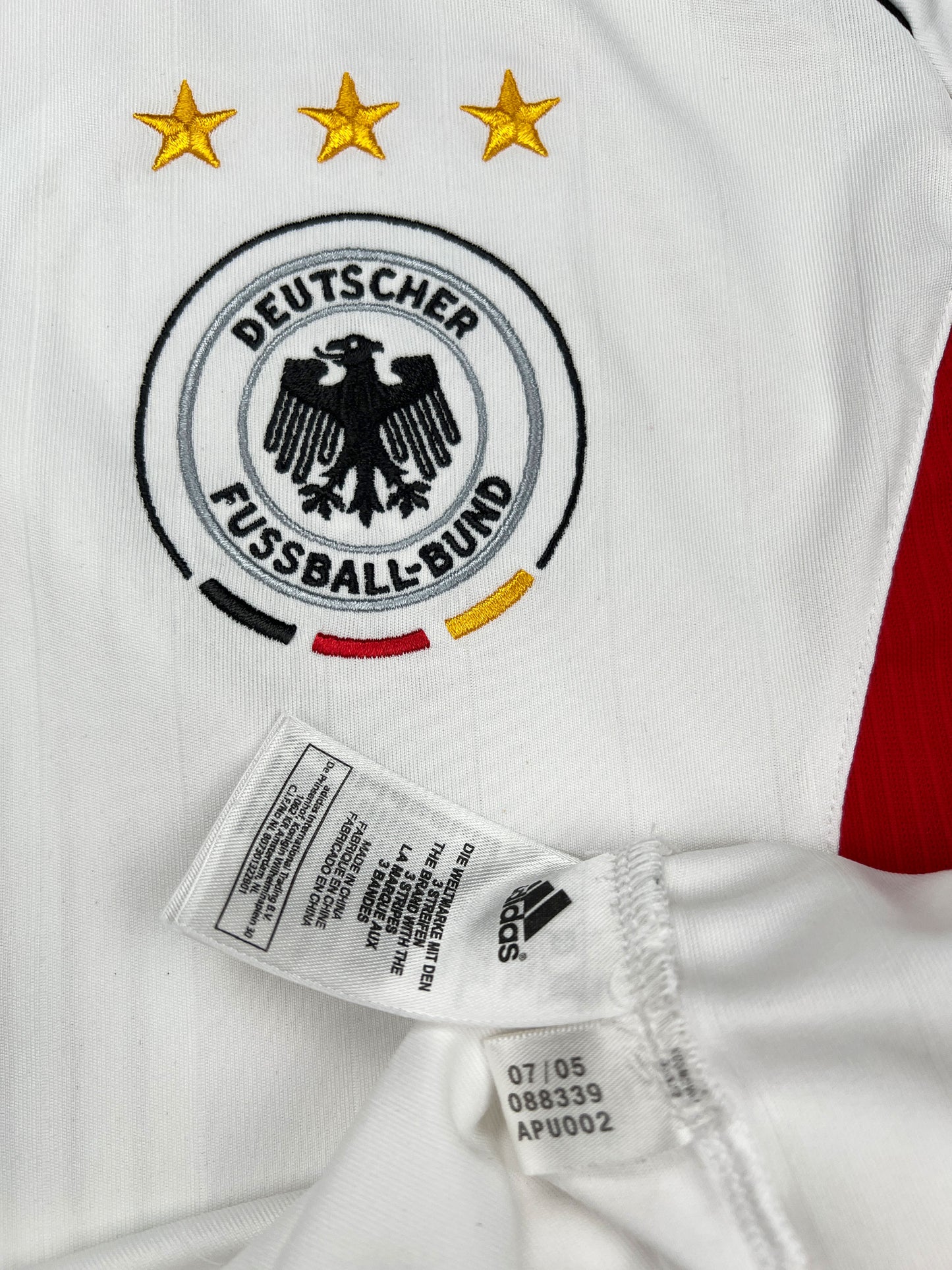 Deutschland 2006 "Lahm" Heim Trikot XL adidas DFB