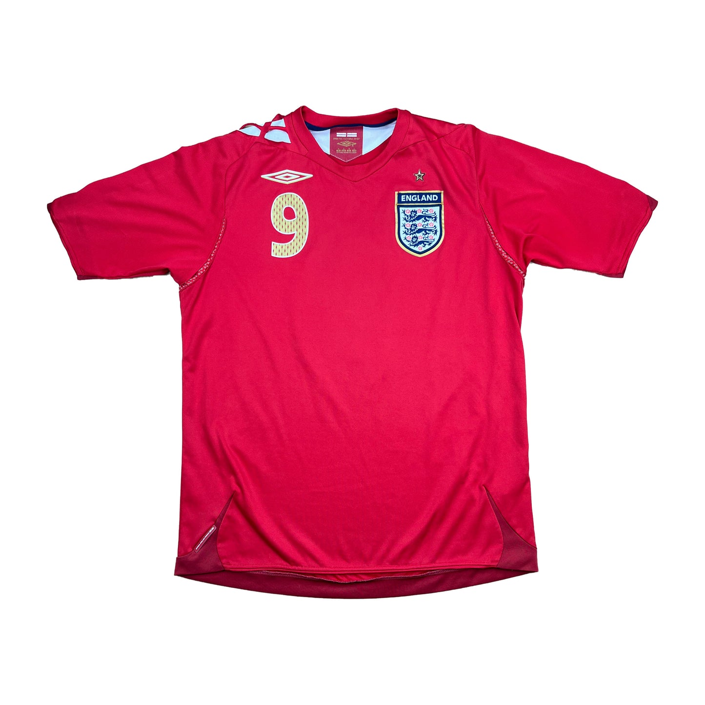 England 2006 "Rooney" Auswärts Trikot M umbro