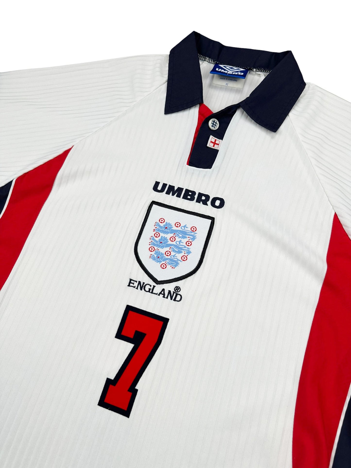 England 1998-00 "Beckham" Heim Trikot L umbro