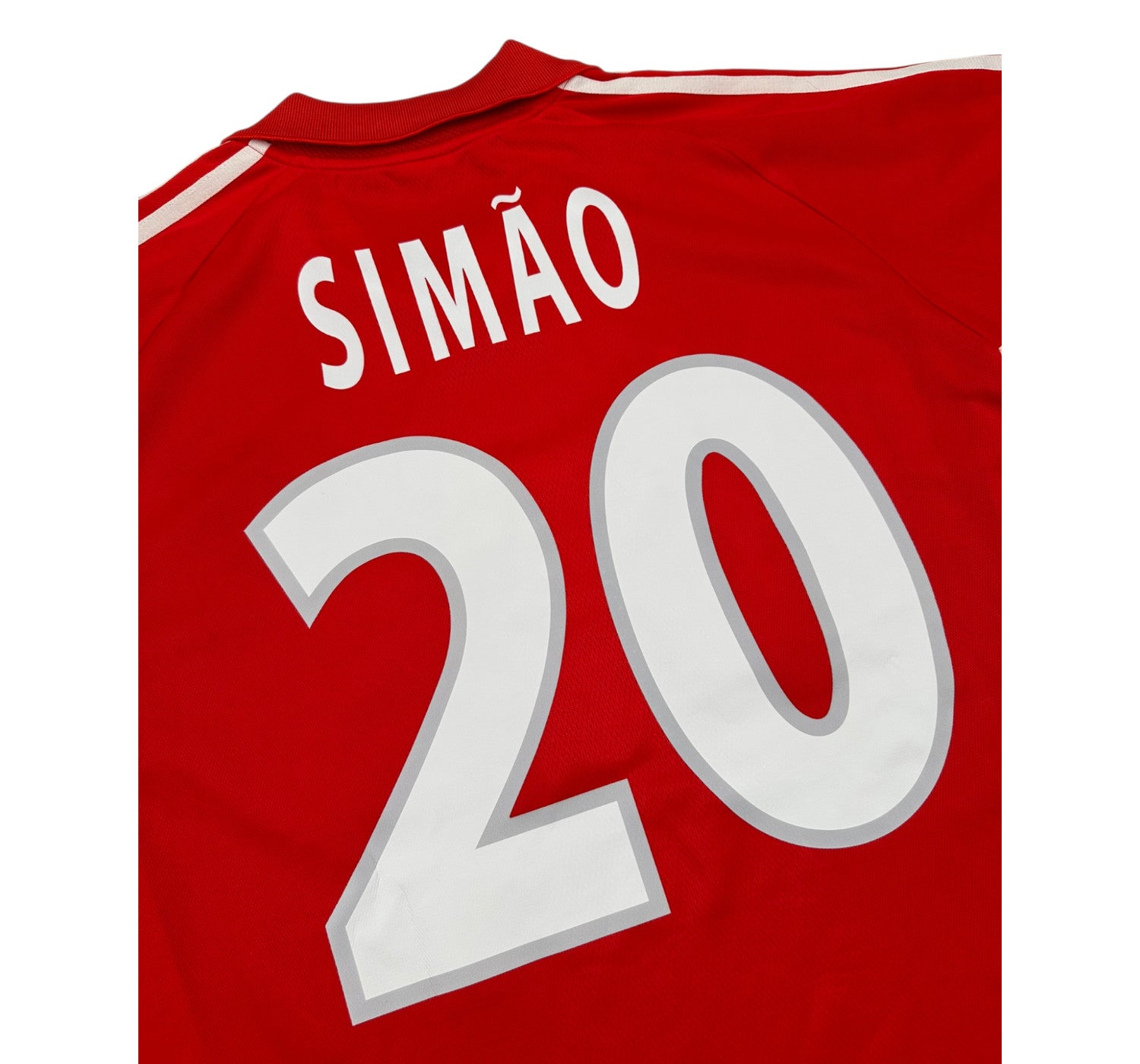 Benfica Lissabon 2001-02 "Simão" Heim Trikot M adidas