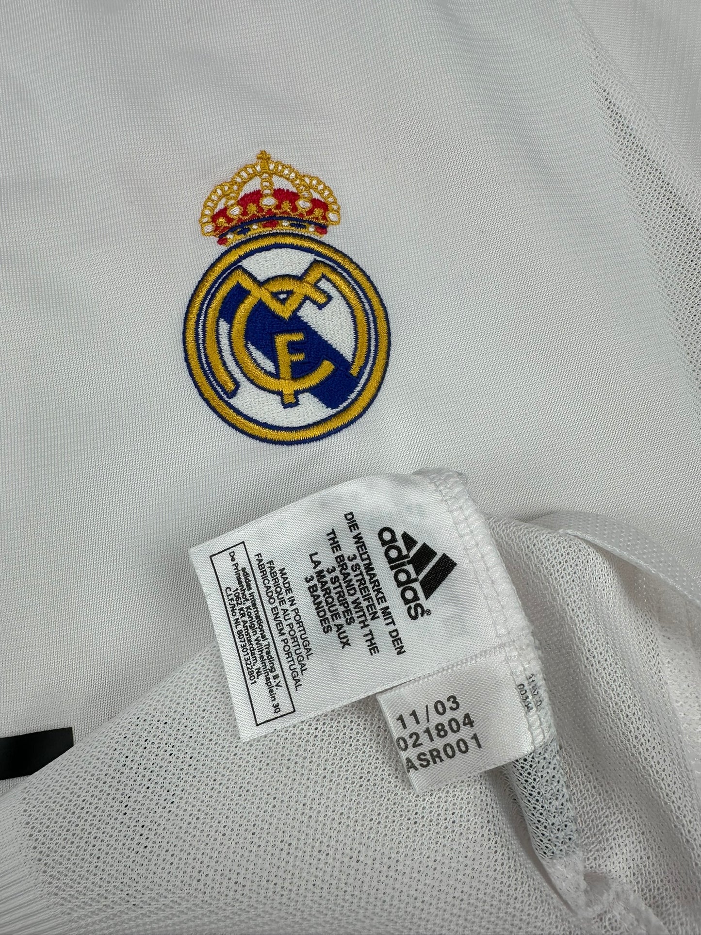 Real Madrid 2003-04 "Raúl" Heim Trikot XL adidas