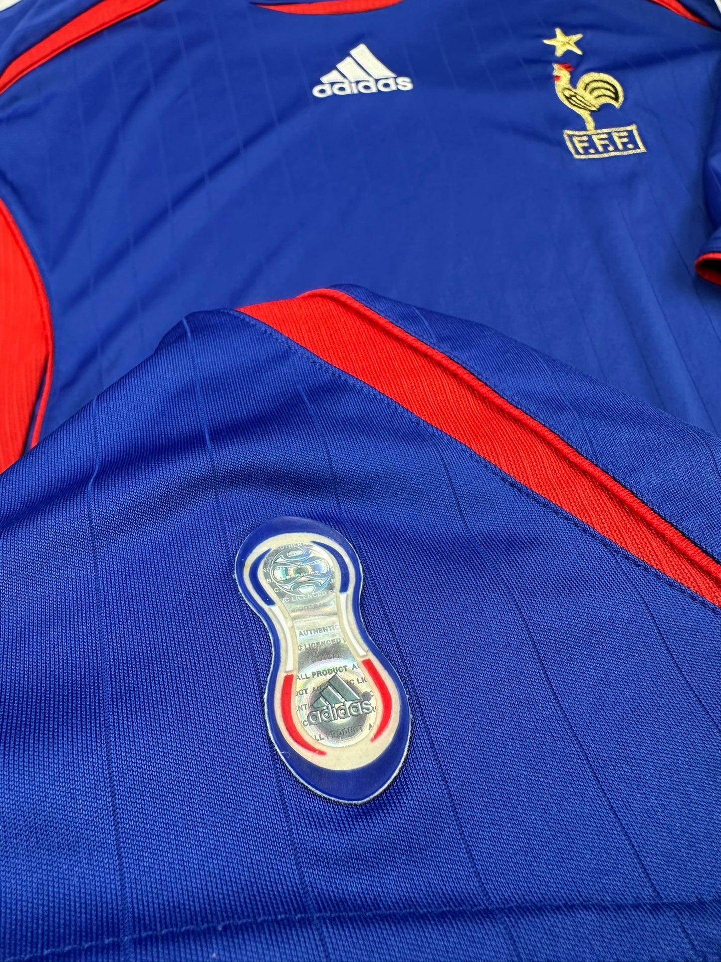 Frankreich 2006-07 Heim Trikot L adidas