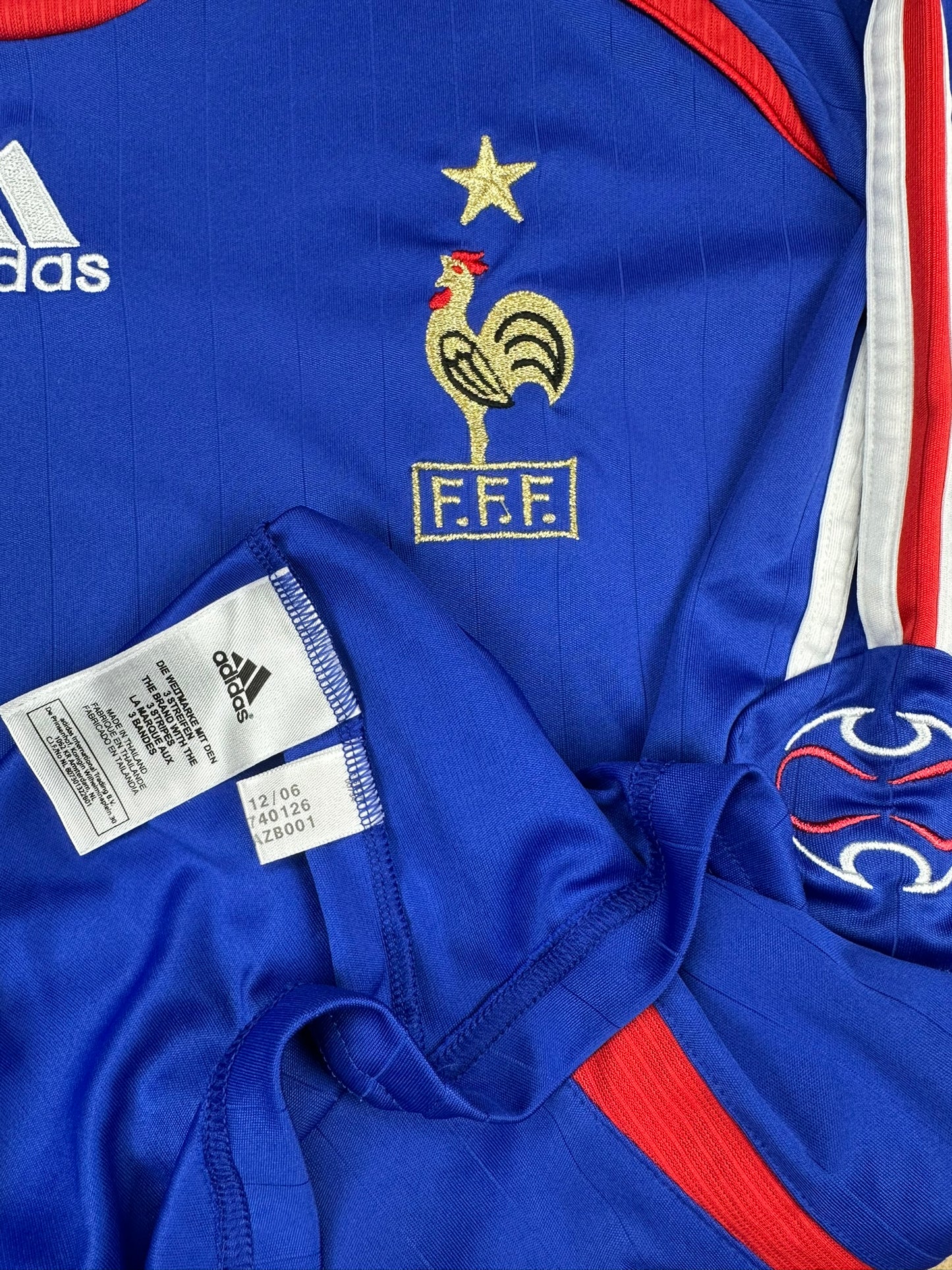 Frankreich 2006-07 Heim Trikot L adidas