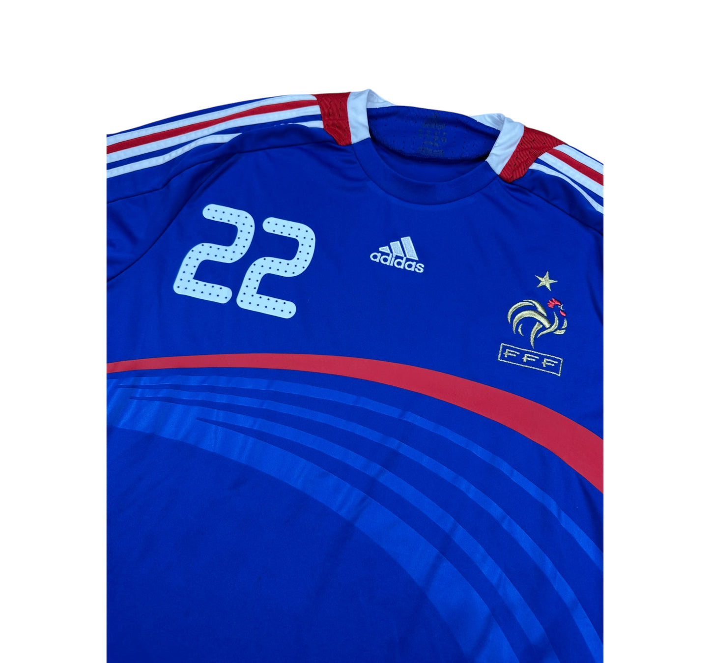 Frankreich 2008 "Ribéry" Heim Trikot XL adidas