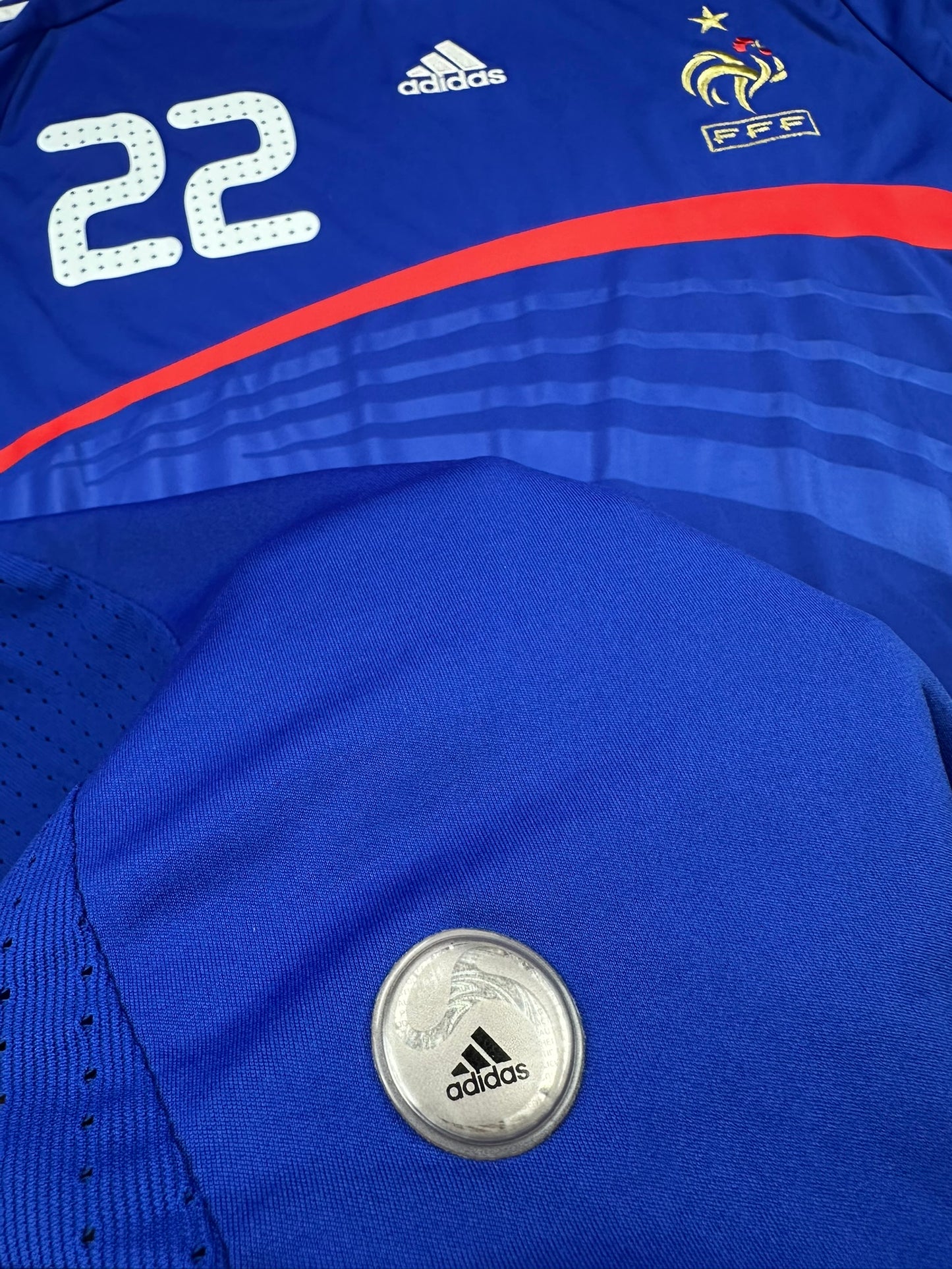 Frankreich 2008 "Ribéry" Heim Trikot XL adidas