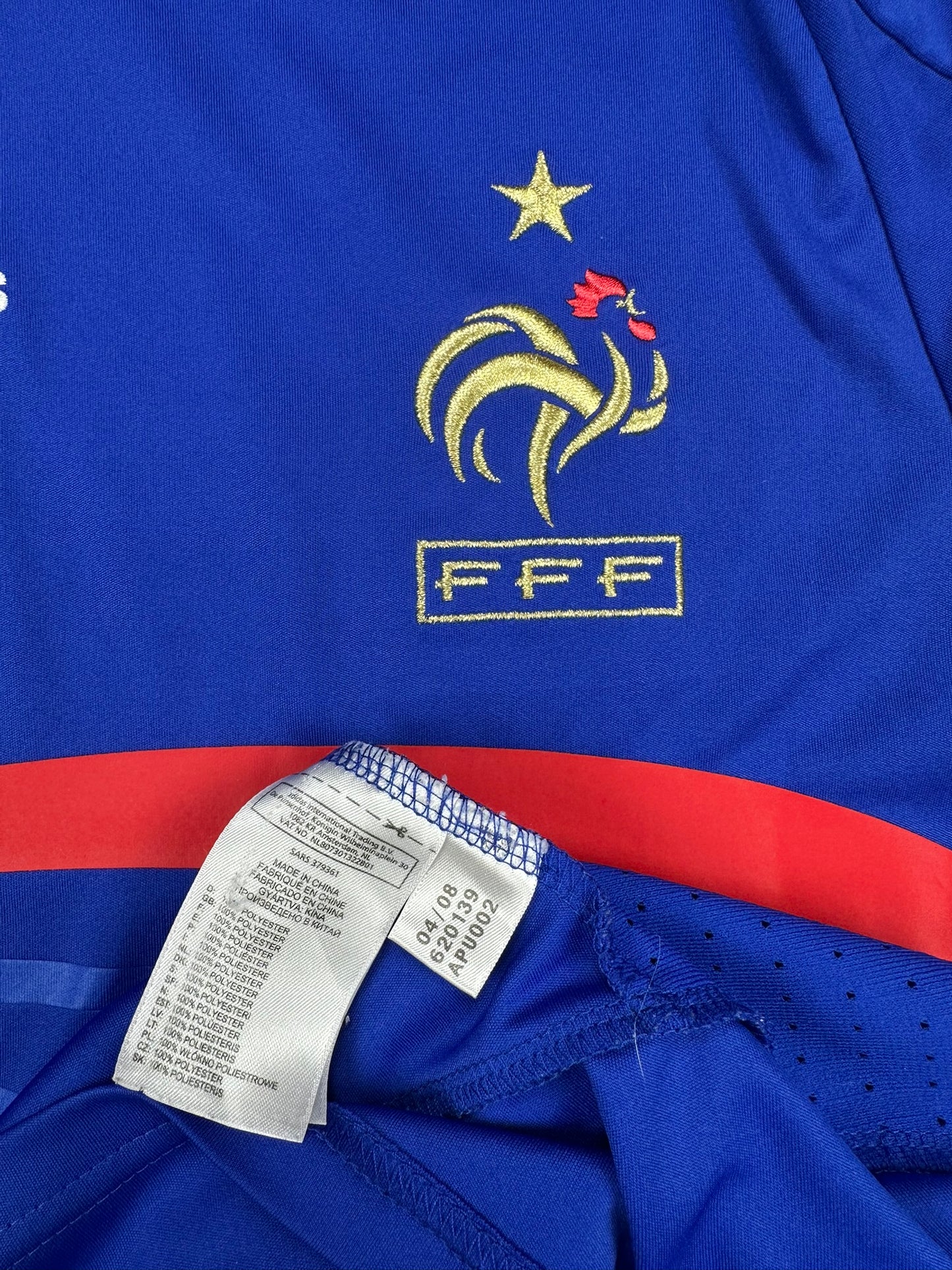 Frankreich 2008 "Ribéry" Heim Trikot XL adidas