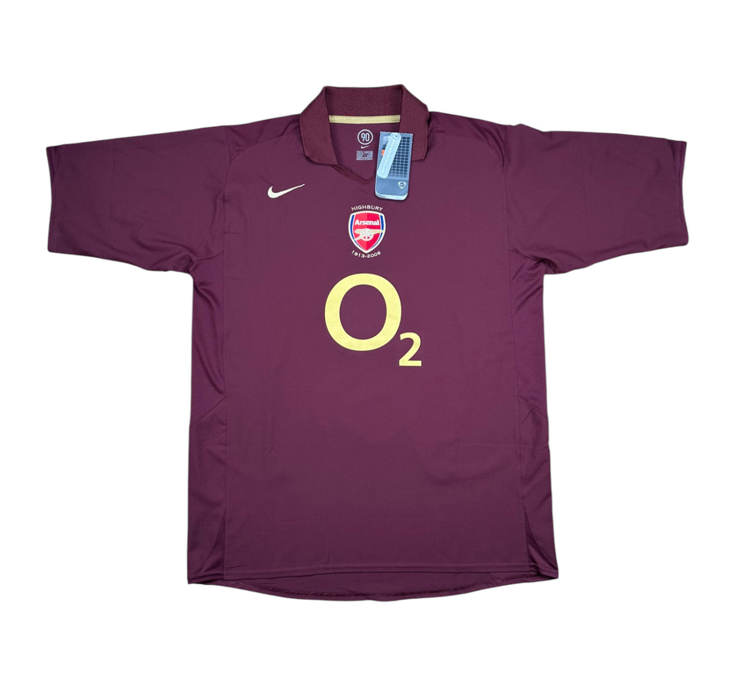 Arsenal 2005-06 "Henry" Heim Trikot XL *Highbury* nike