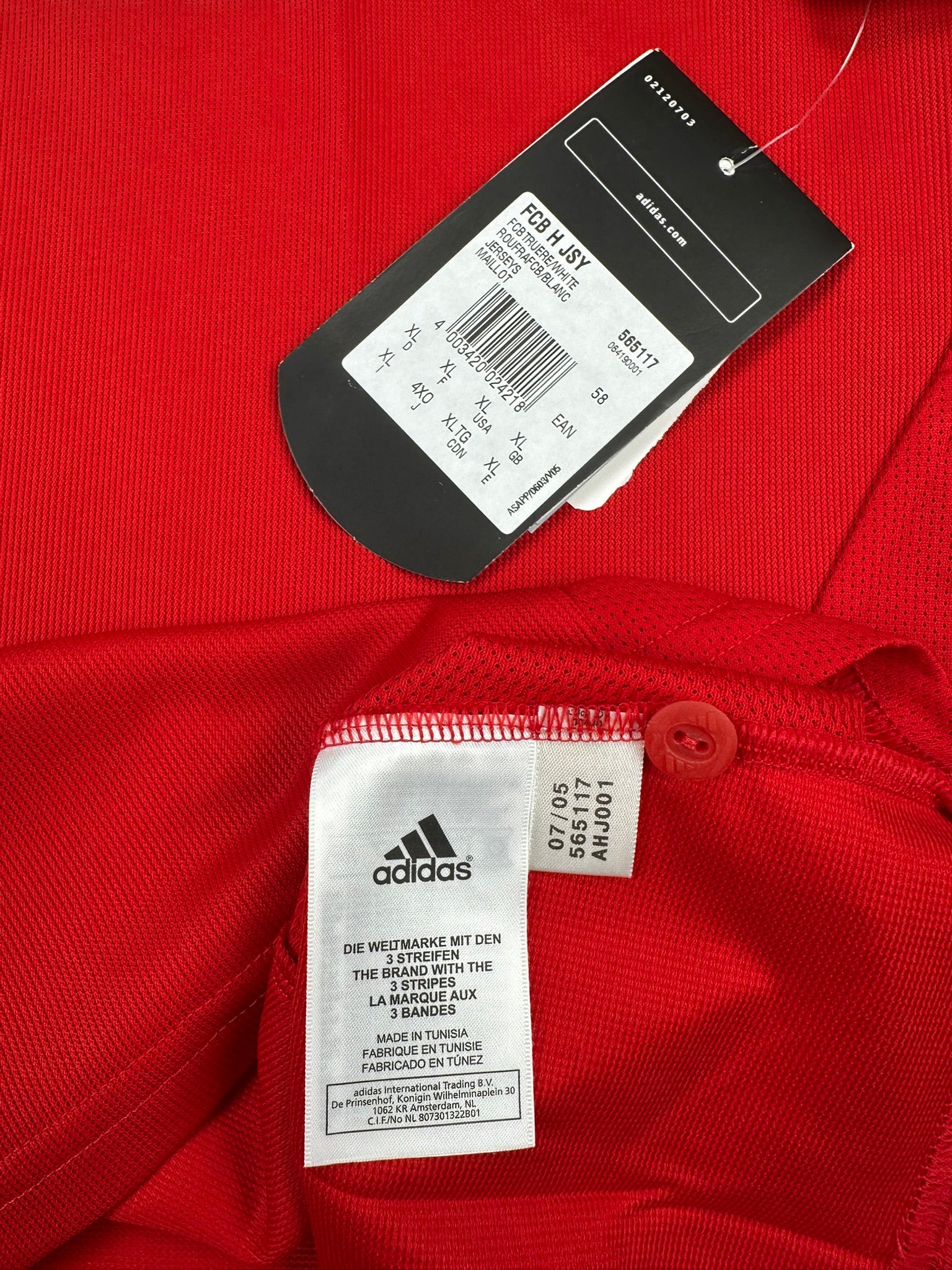 Bayern München 2005-06 Heim Trikot XL adidas