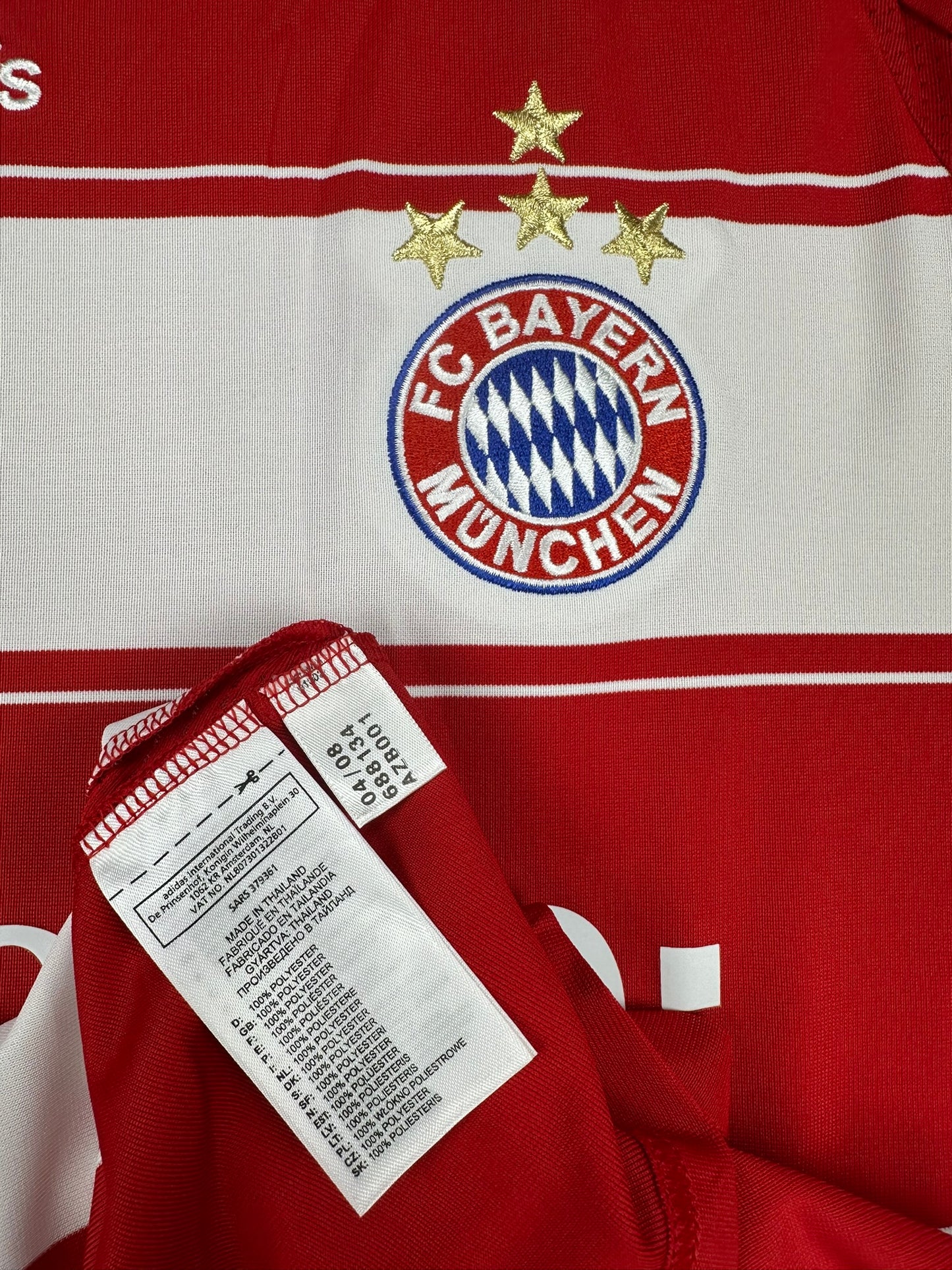 Bayern München 2008-09 "Kroos" Heim Trikot XXL adidas