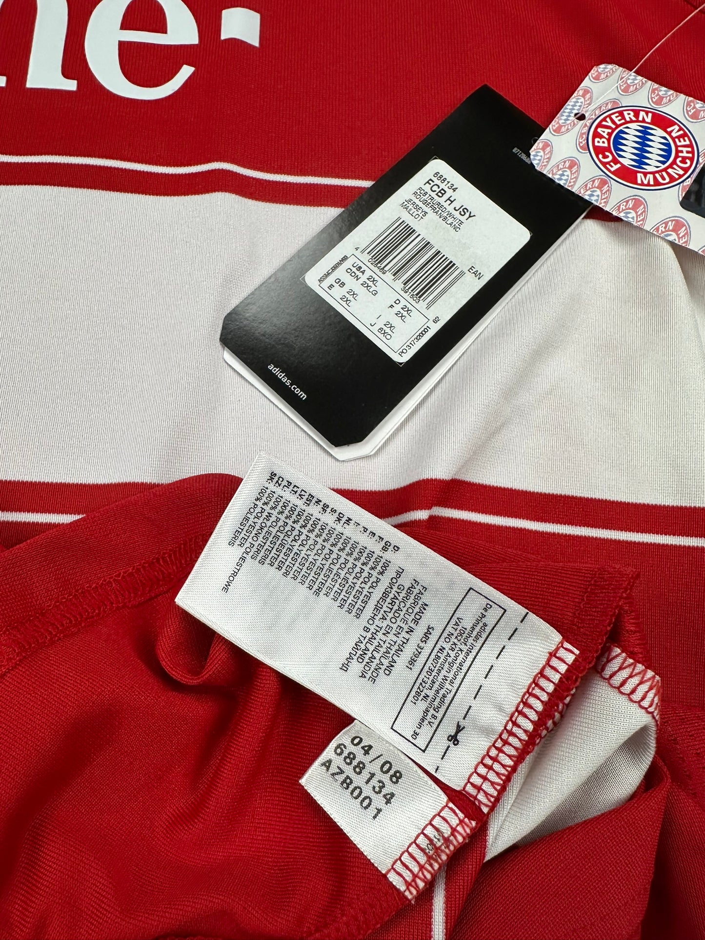 Bayern München 2008-09 "Kroos" Heim Trikot XXL adidas
