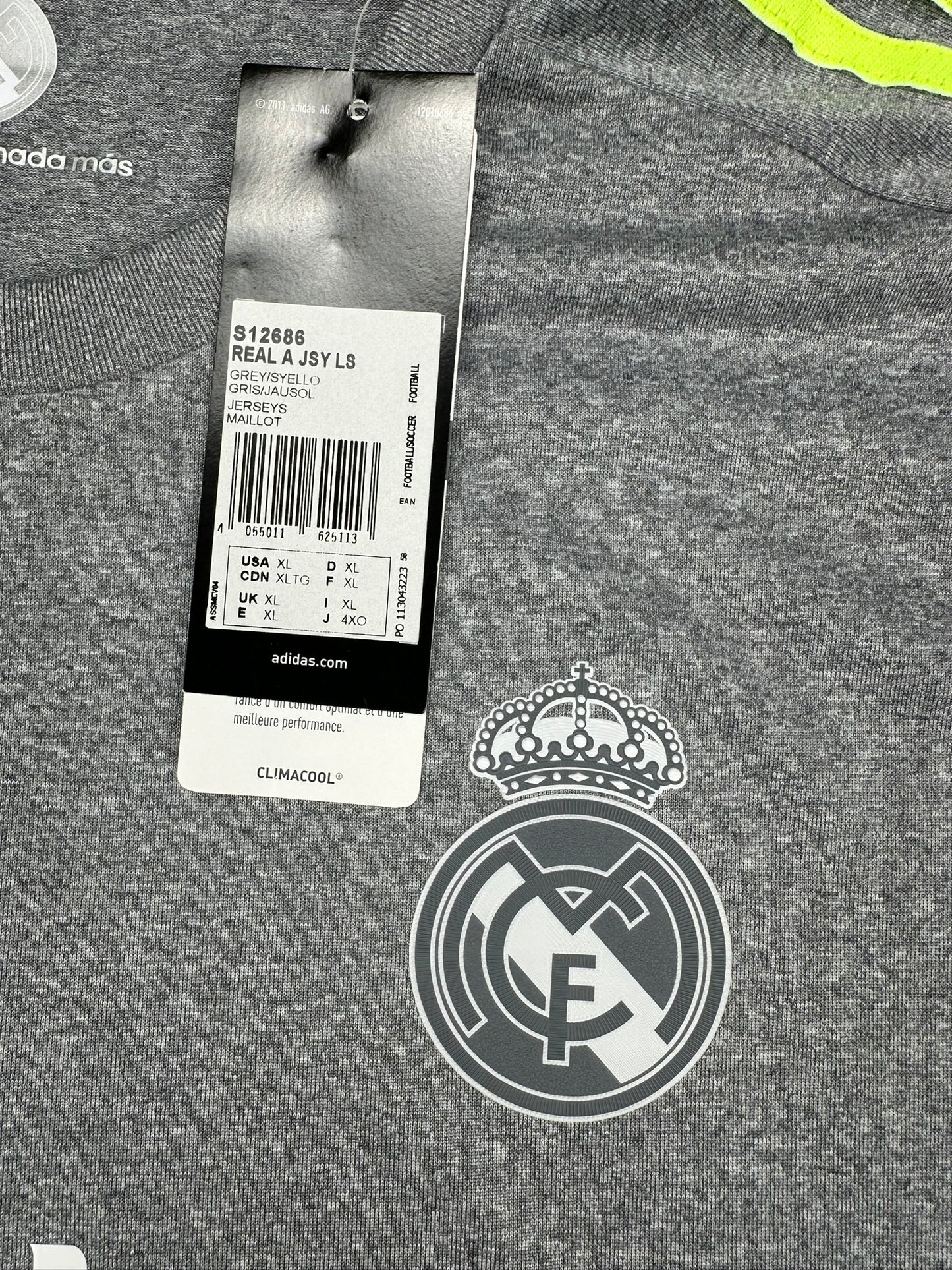 Real Madrid 2015-16 "Cristiano Ronaldo" Auswärts Trikot XL adidas