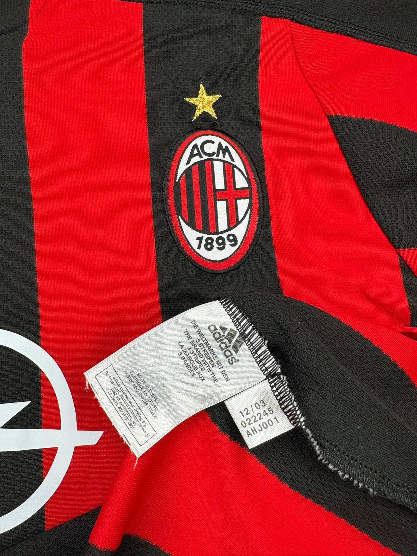 AC Mailand 2003-04 "Rui Costa" Heim Trikot S (M fit) adidas