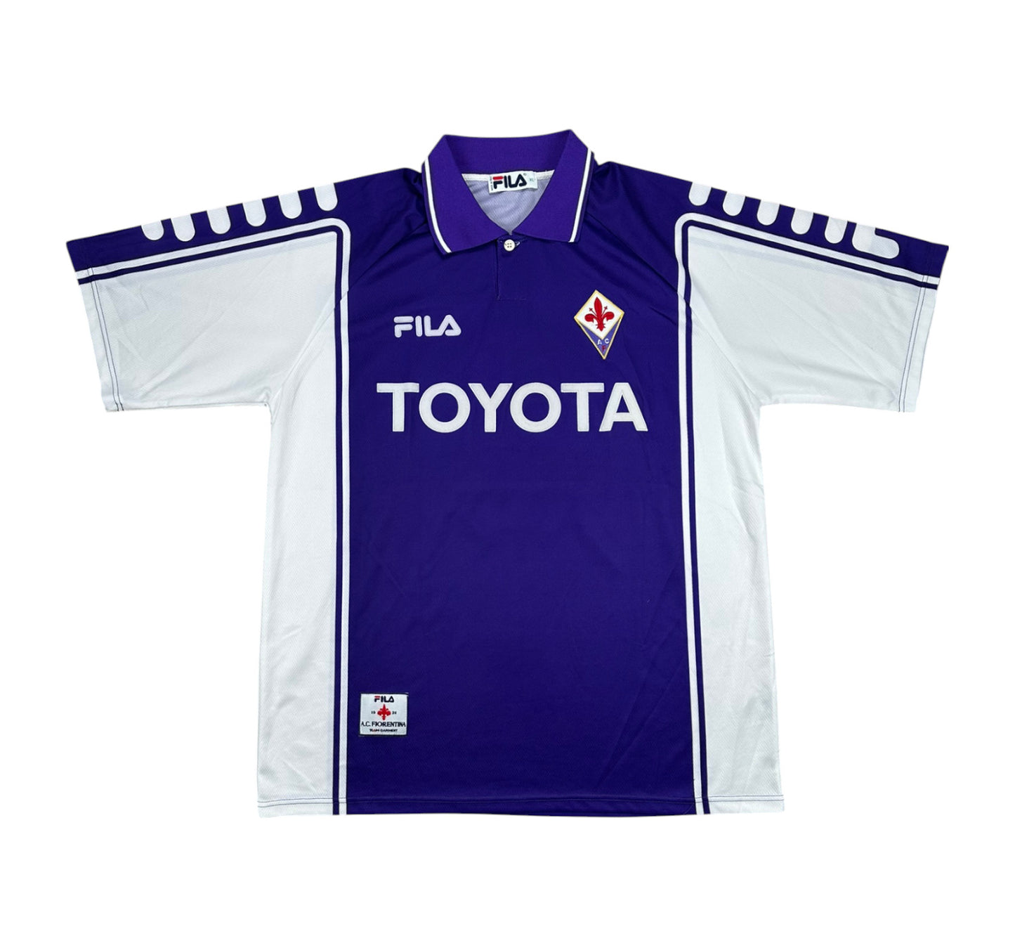 AC Florenz 1999-00 "Batistuta" Heim Trikot XL FILA