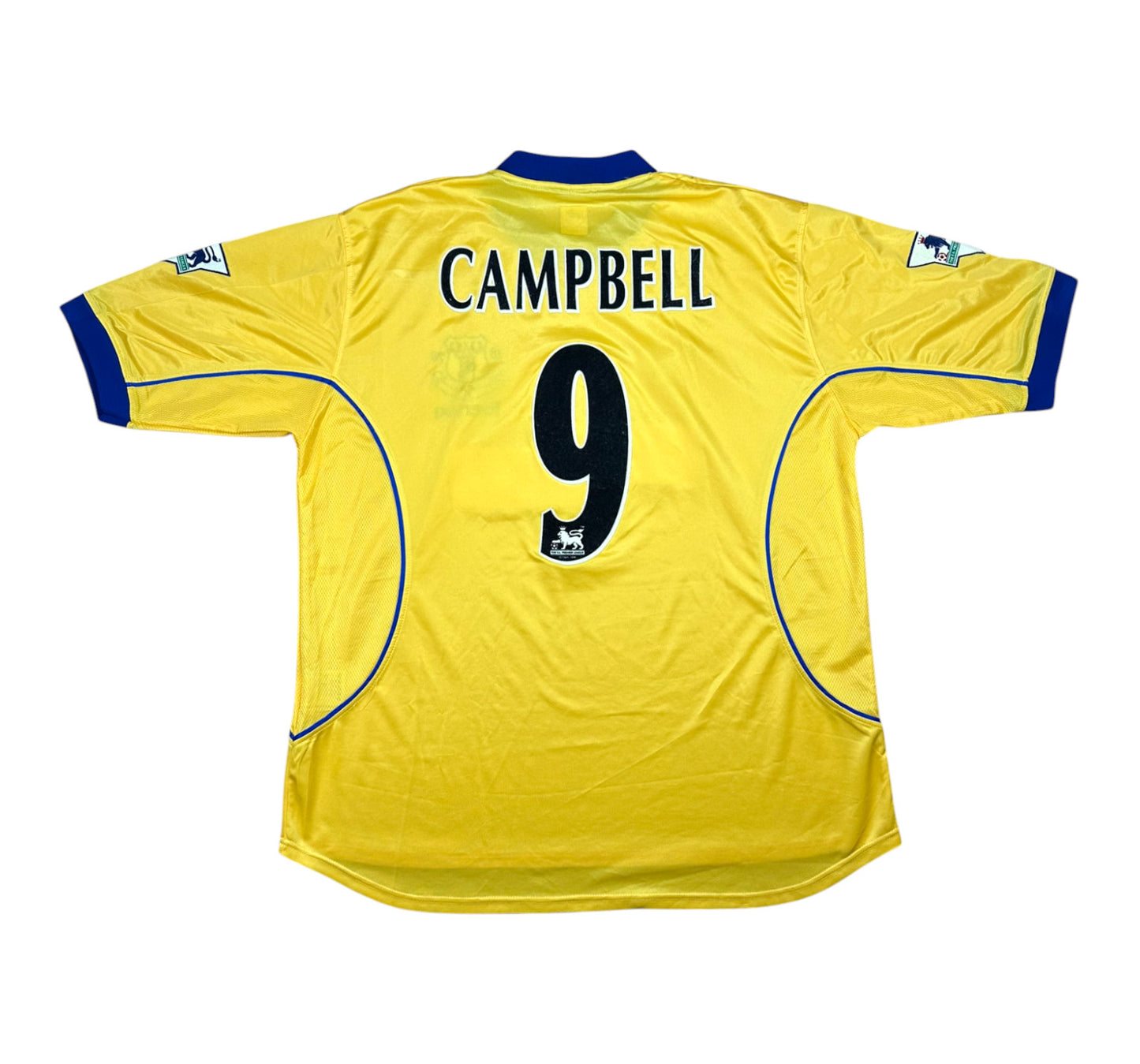 Everton 2000-01 "Campbell" Auswärts Trikot XL puma