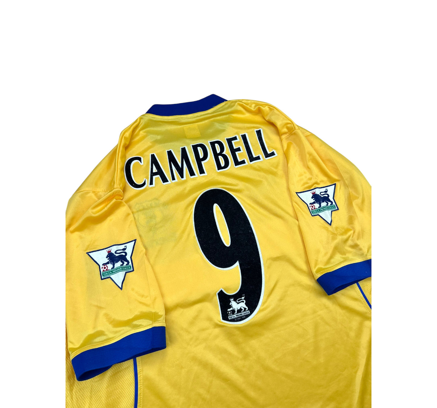 Everton 2000-01 "Campbell" Auswärts Trikot XL puma