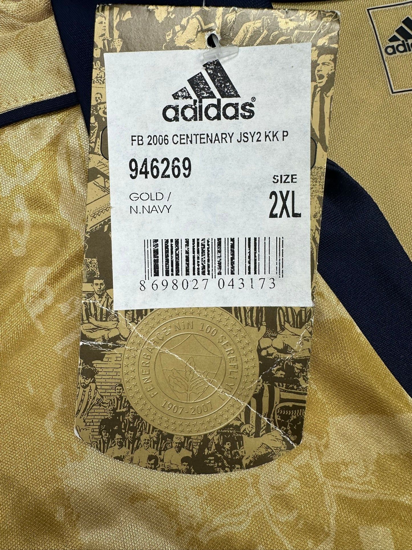 Fenerbahce 2006-07 *100 Jahre* Trikot XXL adidas