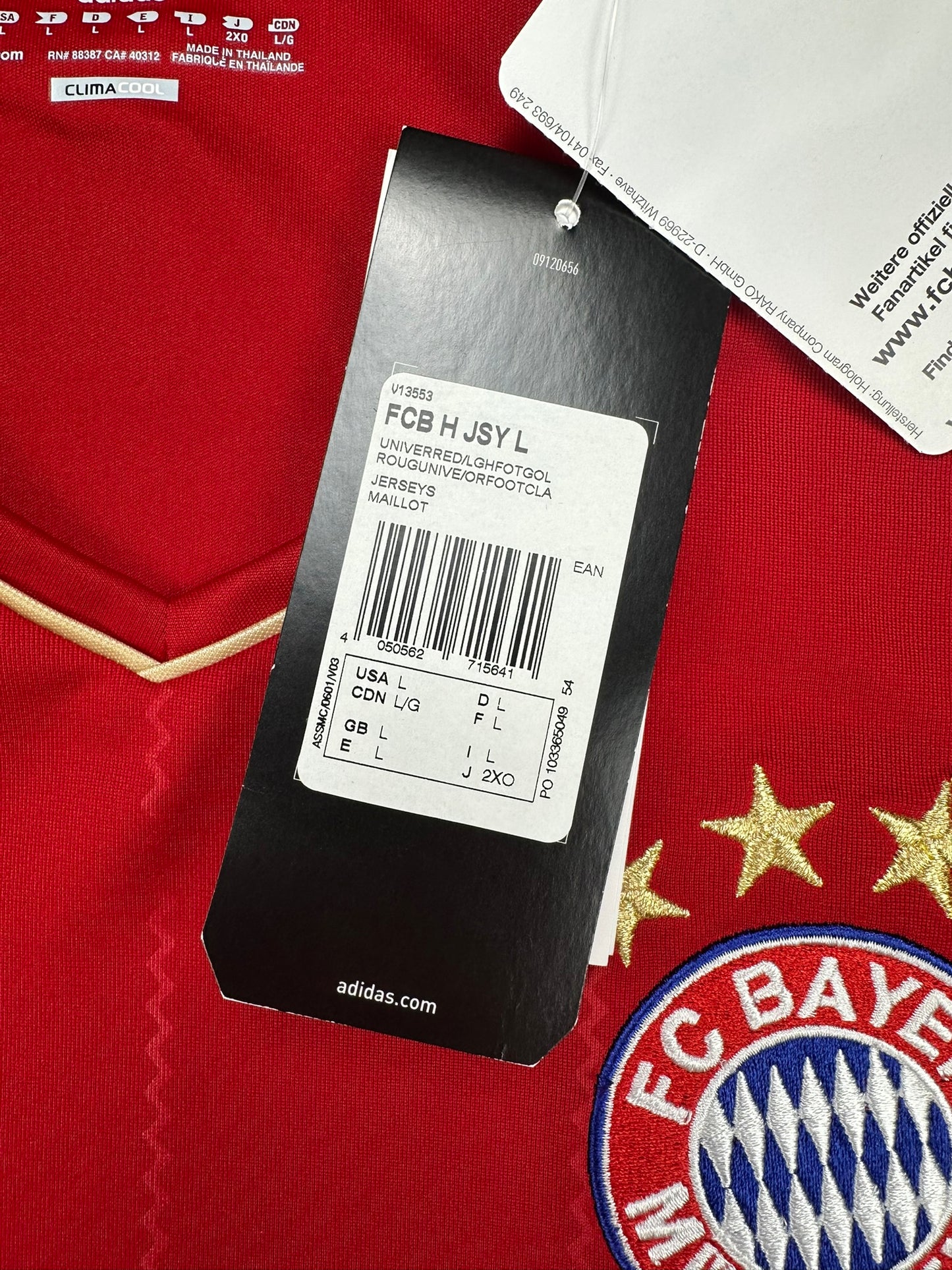 Bayern München 2011-12 Heim Trikot L adidas