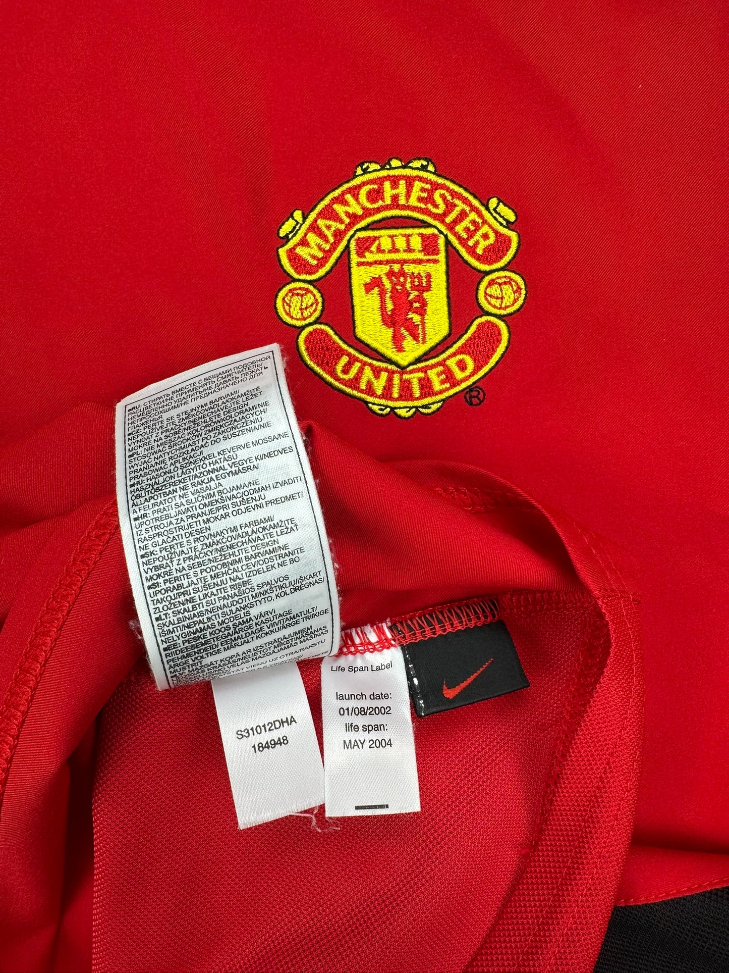 Manchester United 2002-04 "Cristiano Ronaldo" Heim Trikot M nike