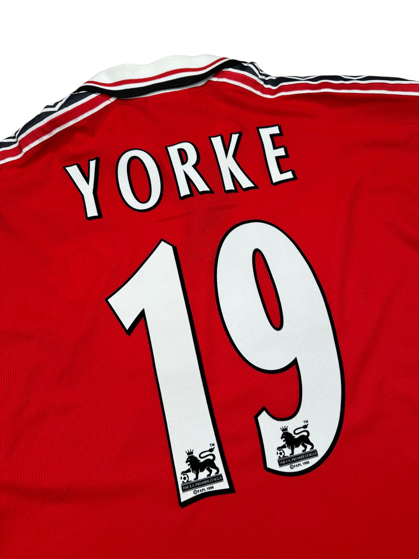 Manchester United 1998-00 "Yorke" Heim Trikot L umbro