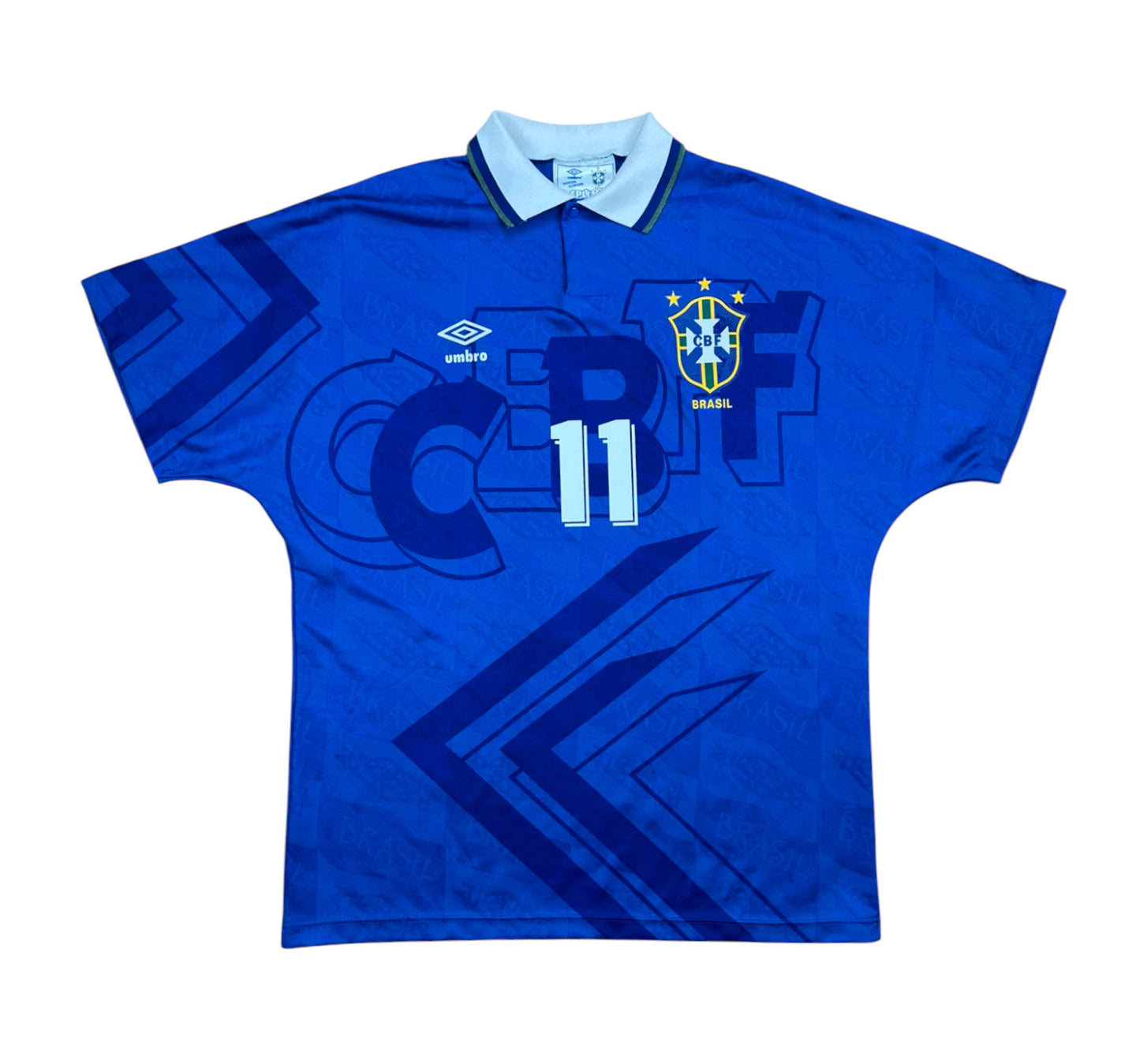 Brasilien 1992-93 "Romário" Auswärts Trikot L umbro